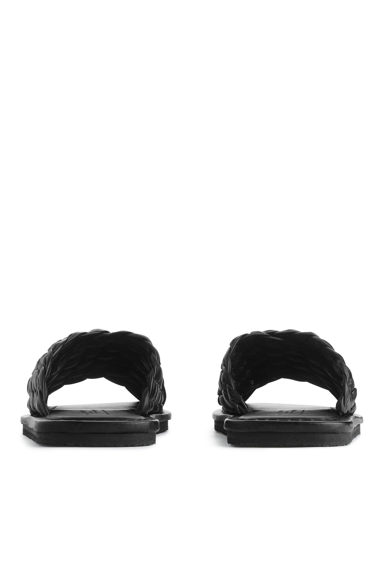 NAXOS WOVEN SLIDE BLACK 4