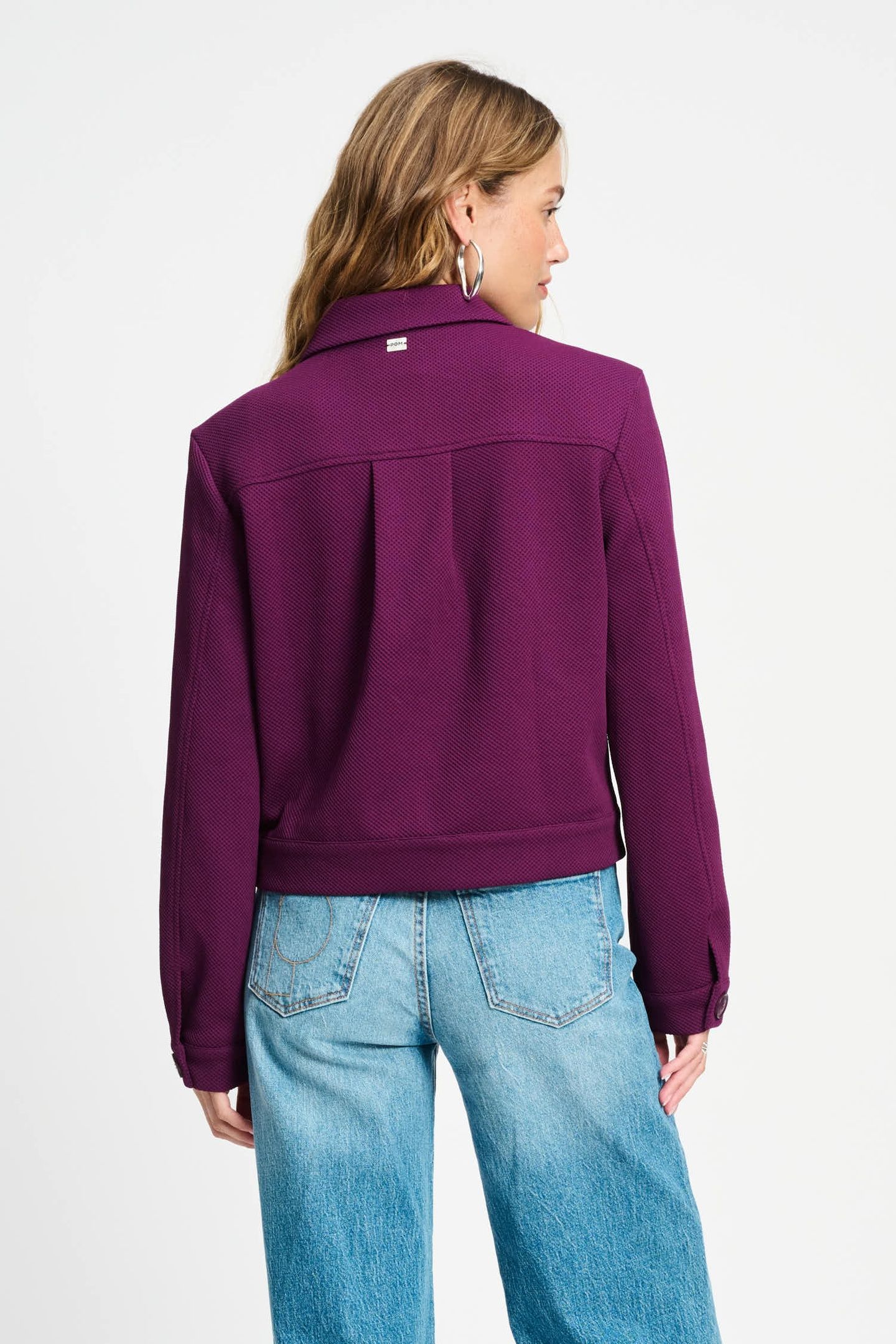 JACKET - IRIS PLUM 3