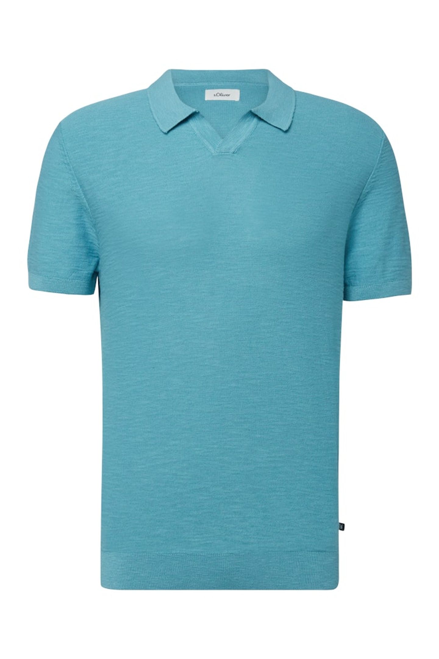 S.OLIVER PULLOVER SHORTSLEEVE BLUE AQUA 8
