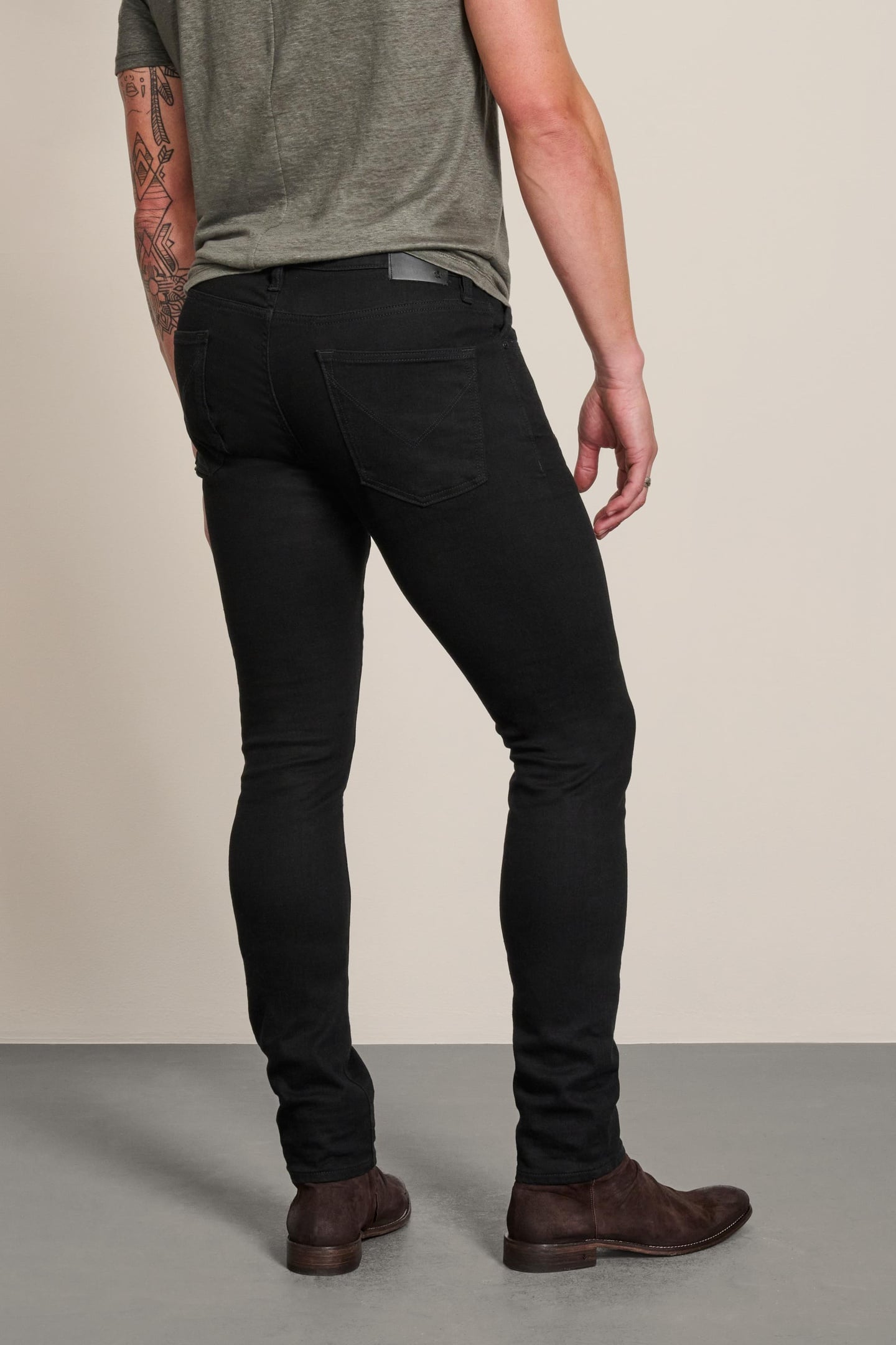 MATCHSTICK SKINNY NARROW BLACK 2