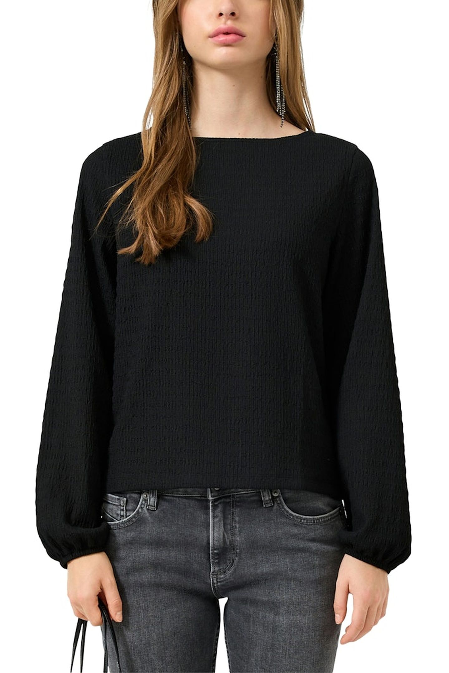 S.OLIVER-QS T-SHIRTS BLACK 3