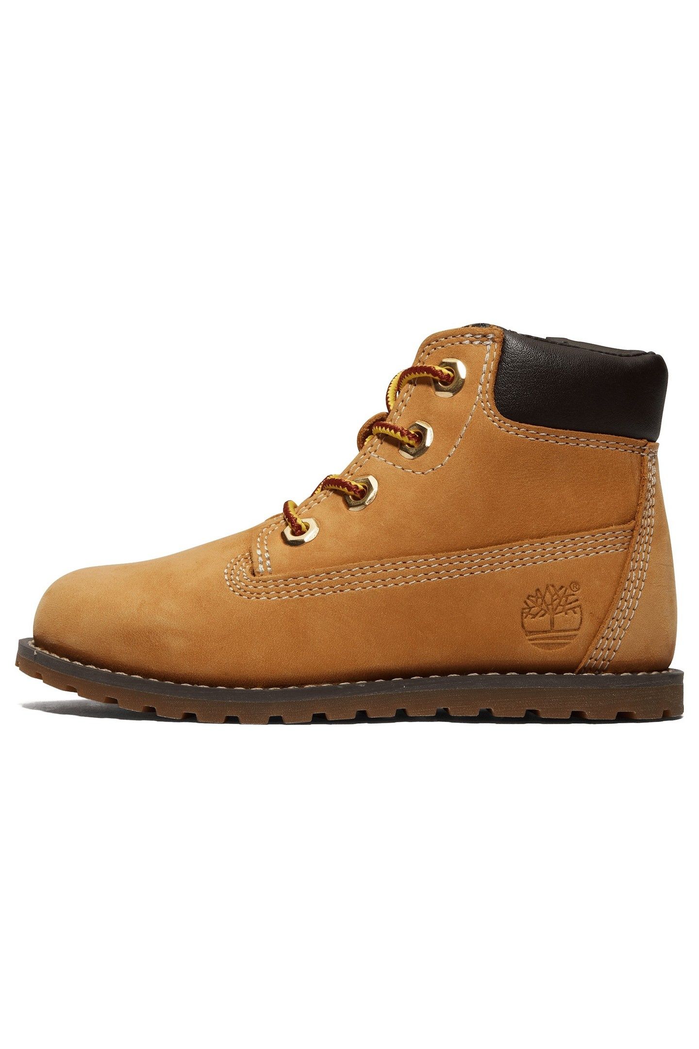 MID LACE UP WITH ZIP BOOT WHEAT 5