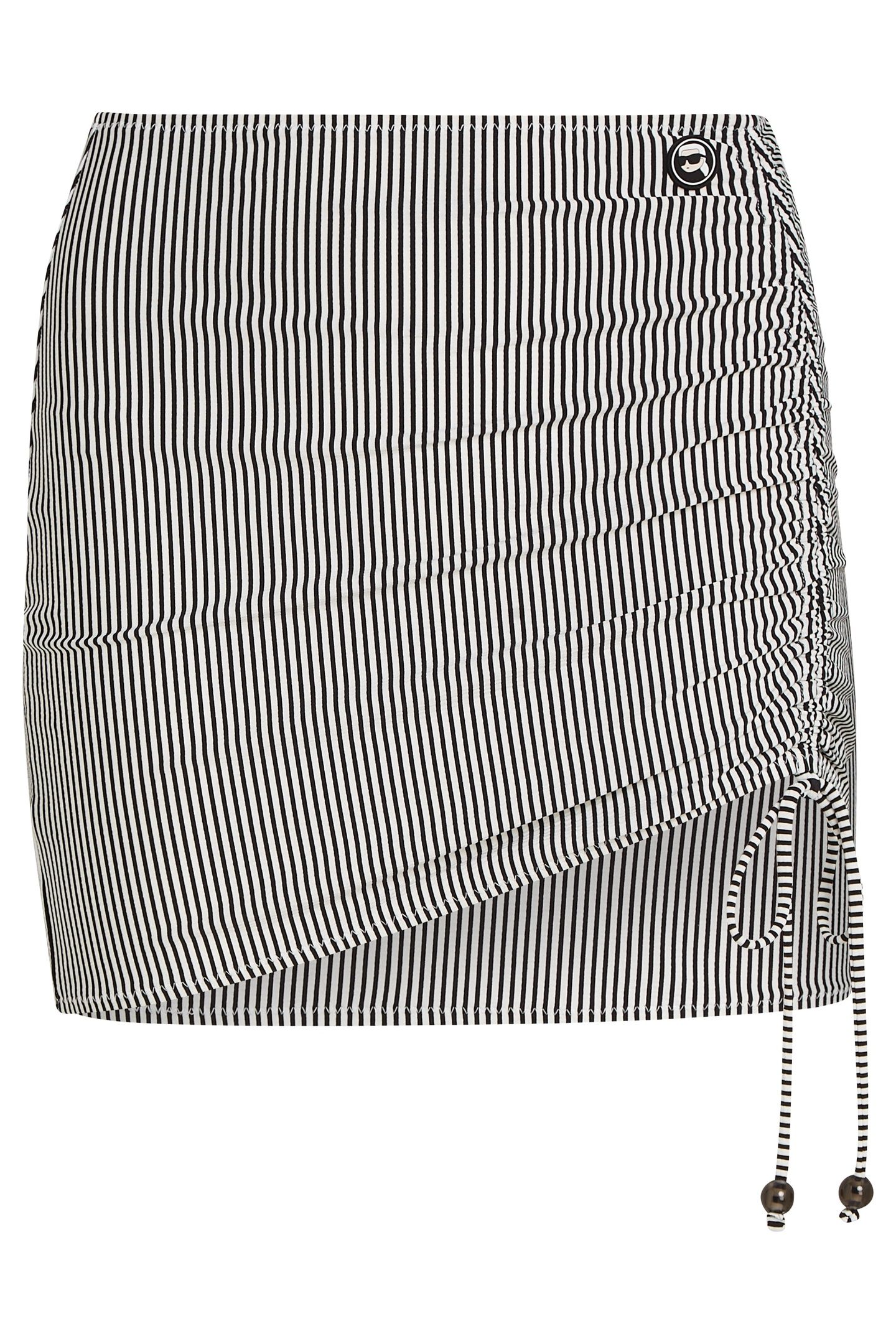IKON STRIPE MINI ADJST PAREO WHITE-BLACK STRIPE 4