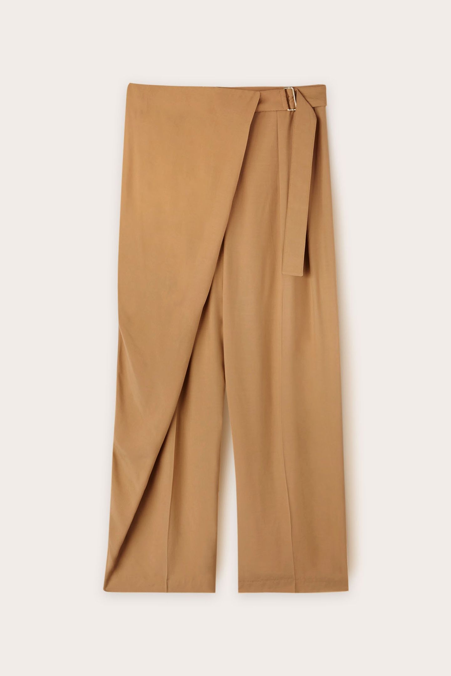 VISCOSE SARONG TROUSERS BEIGE 4