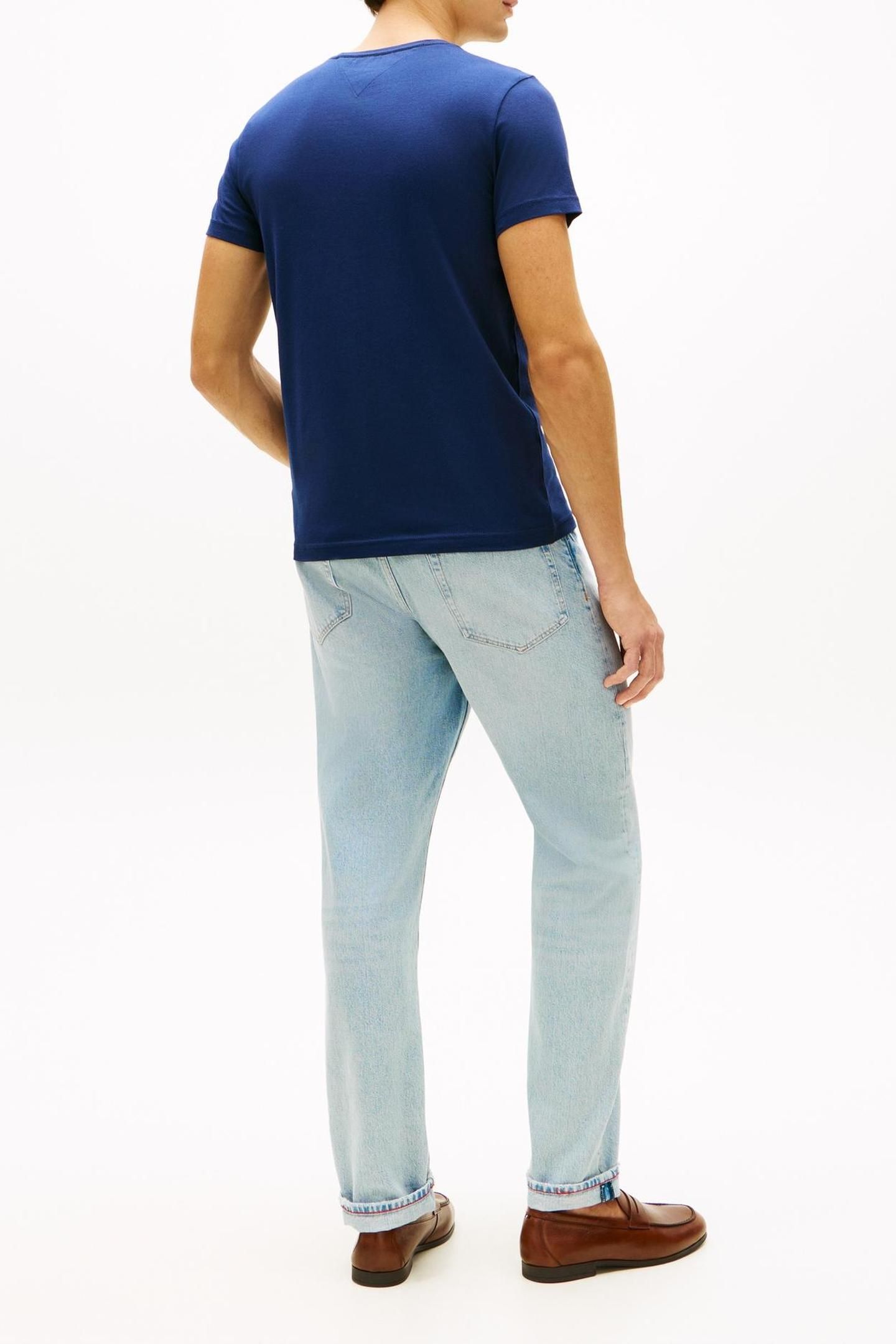 STRETCH SLIM FIT TEE CARBON NAVY 3