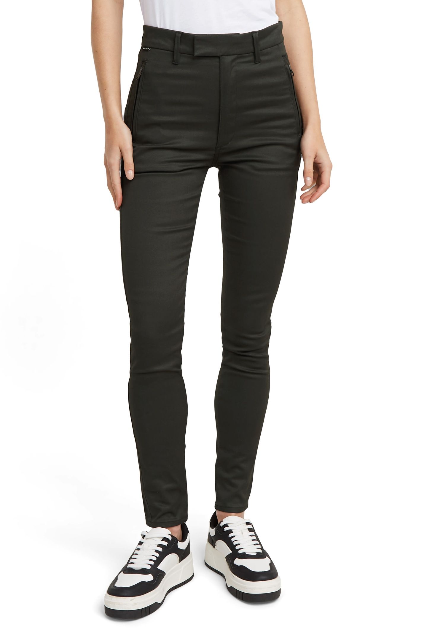 WELD HIGH SKINNY CHINO RAVEN 2