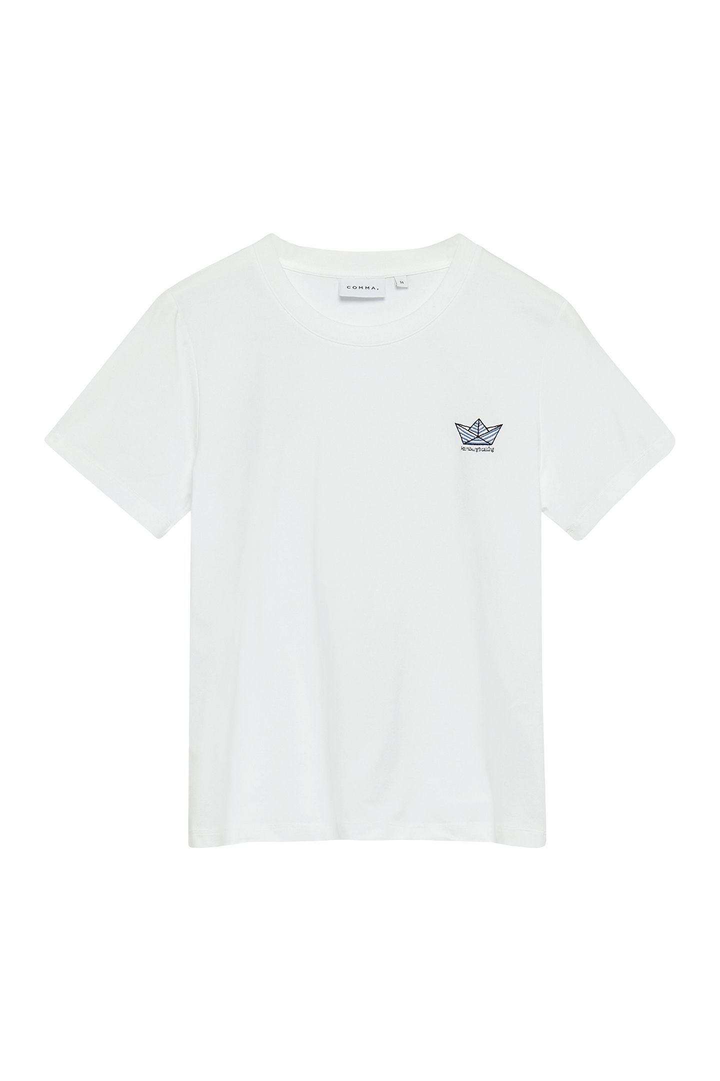 COMMA T-SHIRTS WHITE 3
