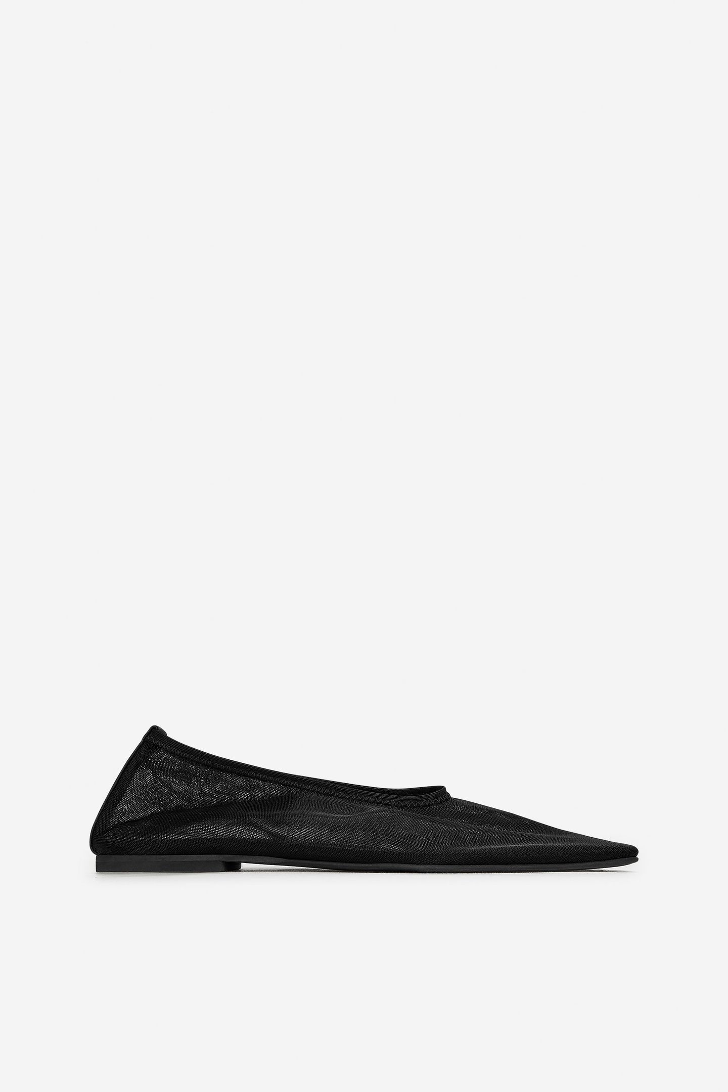 JUNIE MESH BALLERINA BLACK 1