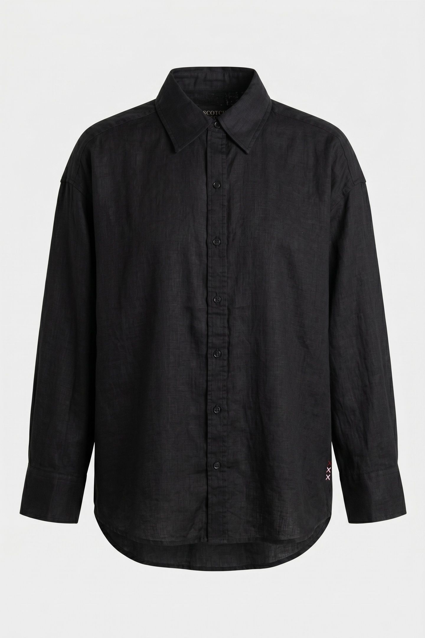 LINEN SHIRT BLACK 3