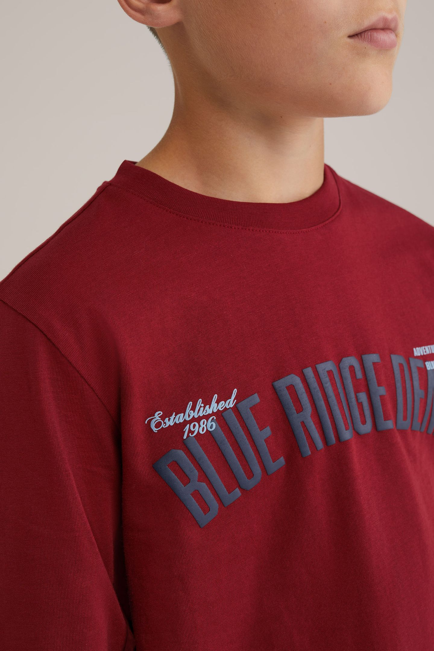 T-SHIRT BURGUNDY RED 5