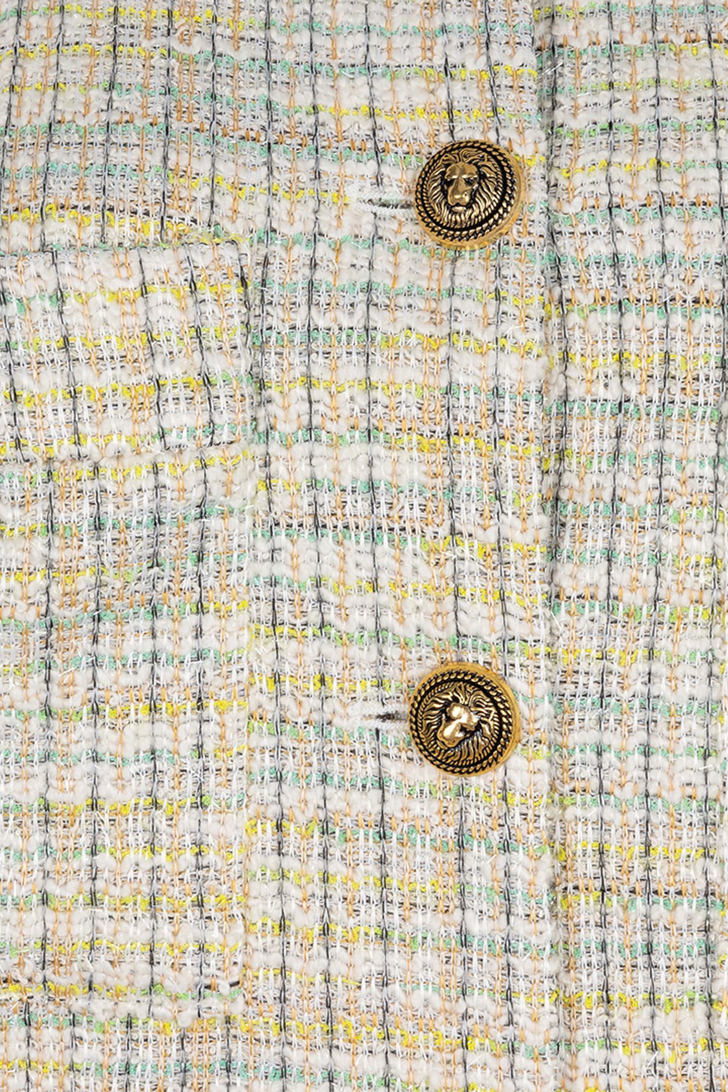 JACKET TWEED FANCY BUTTON MULTI COLOR 8