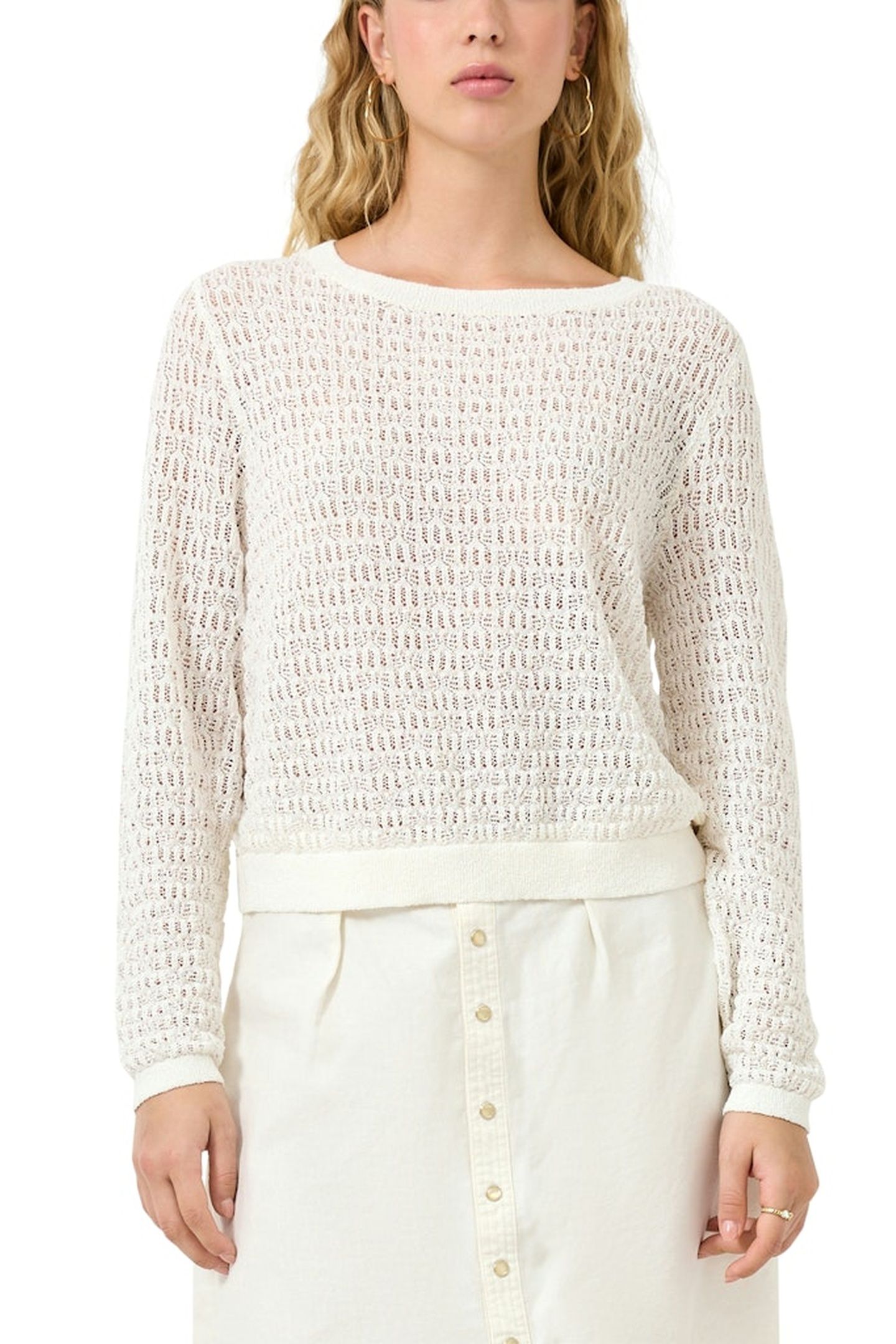 S.OLIVER-QS PULLOVER OFFWHITE 3