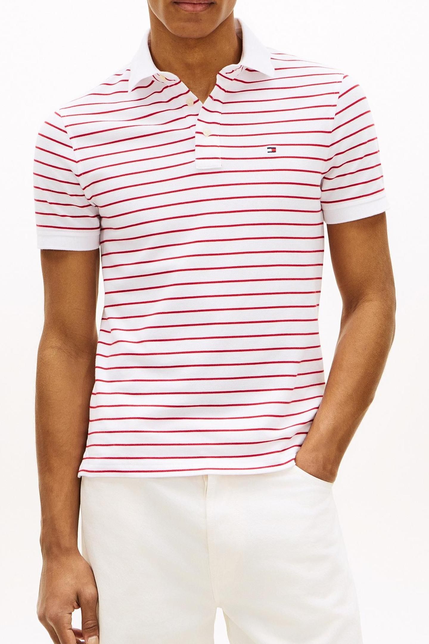 1985 SLIM POLO WHITE/MEDIUM RED 1