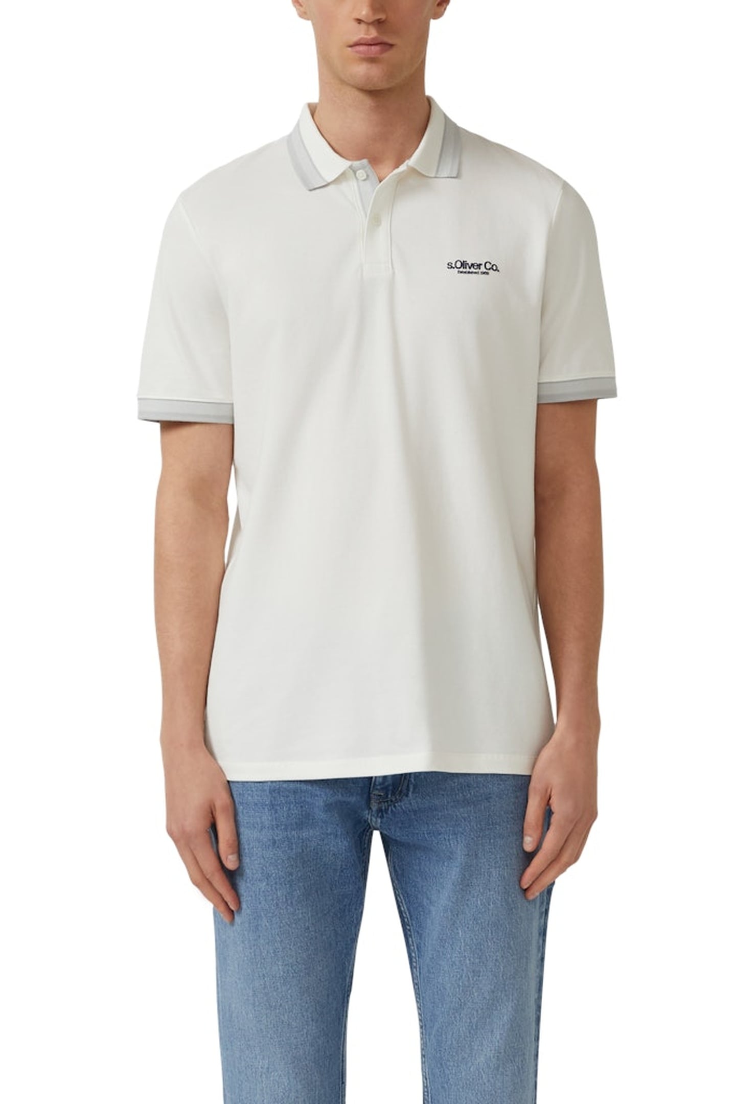 S.OLIVER POLOSHIRTS OFFWHITE 1
