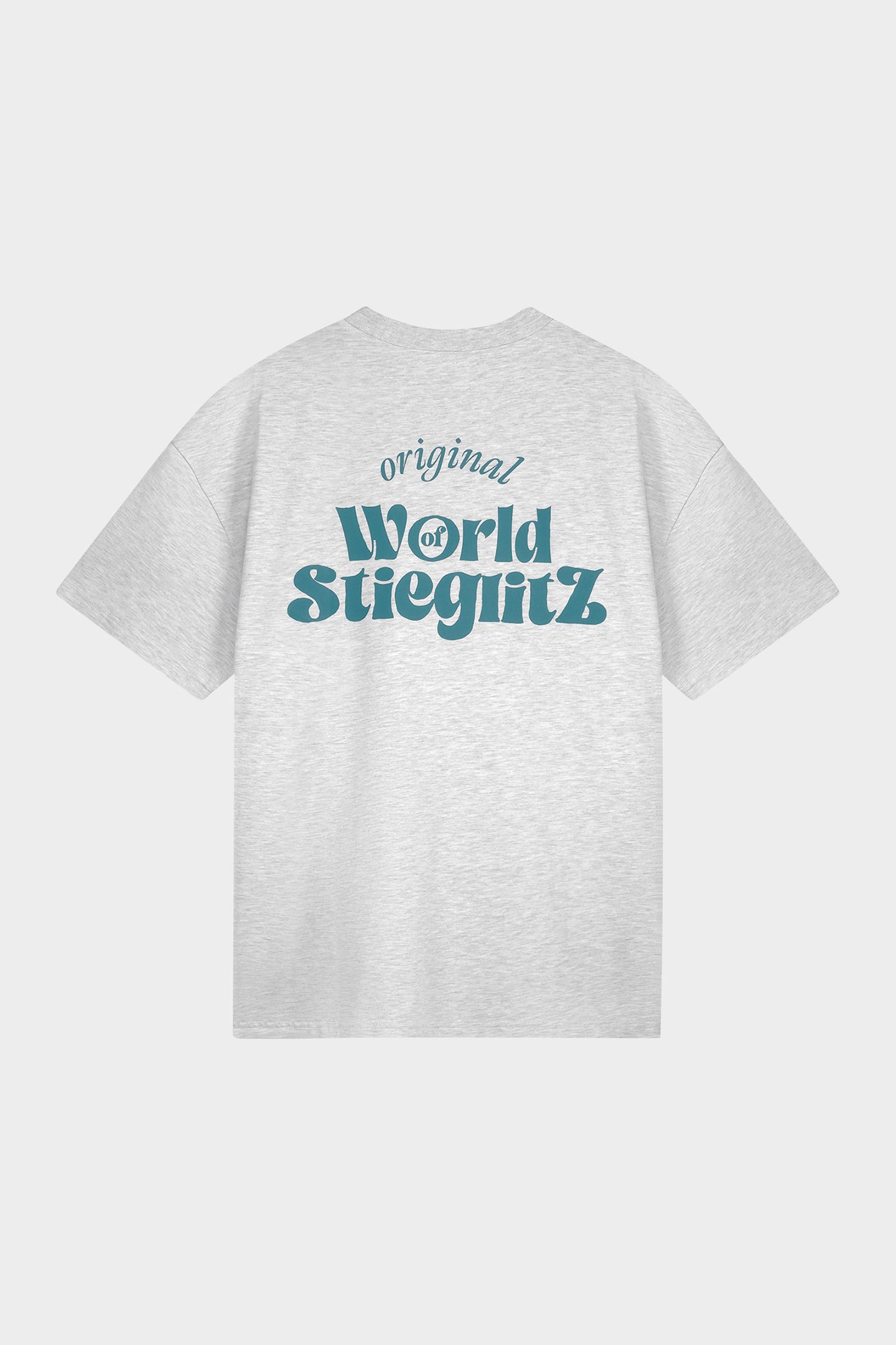 WORLD OF STIEG OVERSIZED T-SHIRT MELANGE GREY 4
