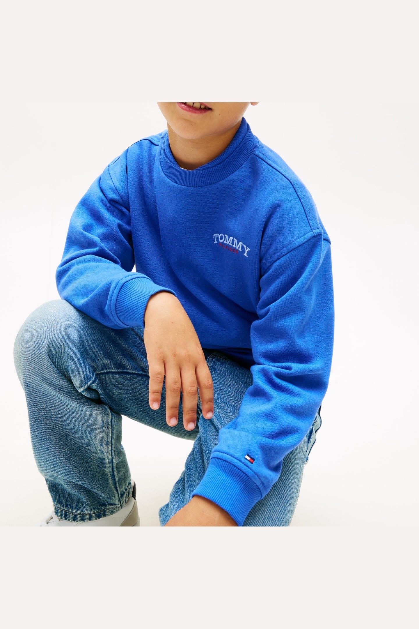 BOYS MONOTYPE GRAPHIC SWEATSHIRT EMPIRE BLUE 5
