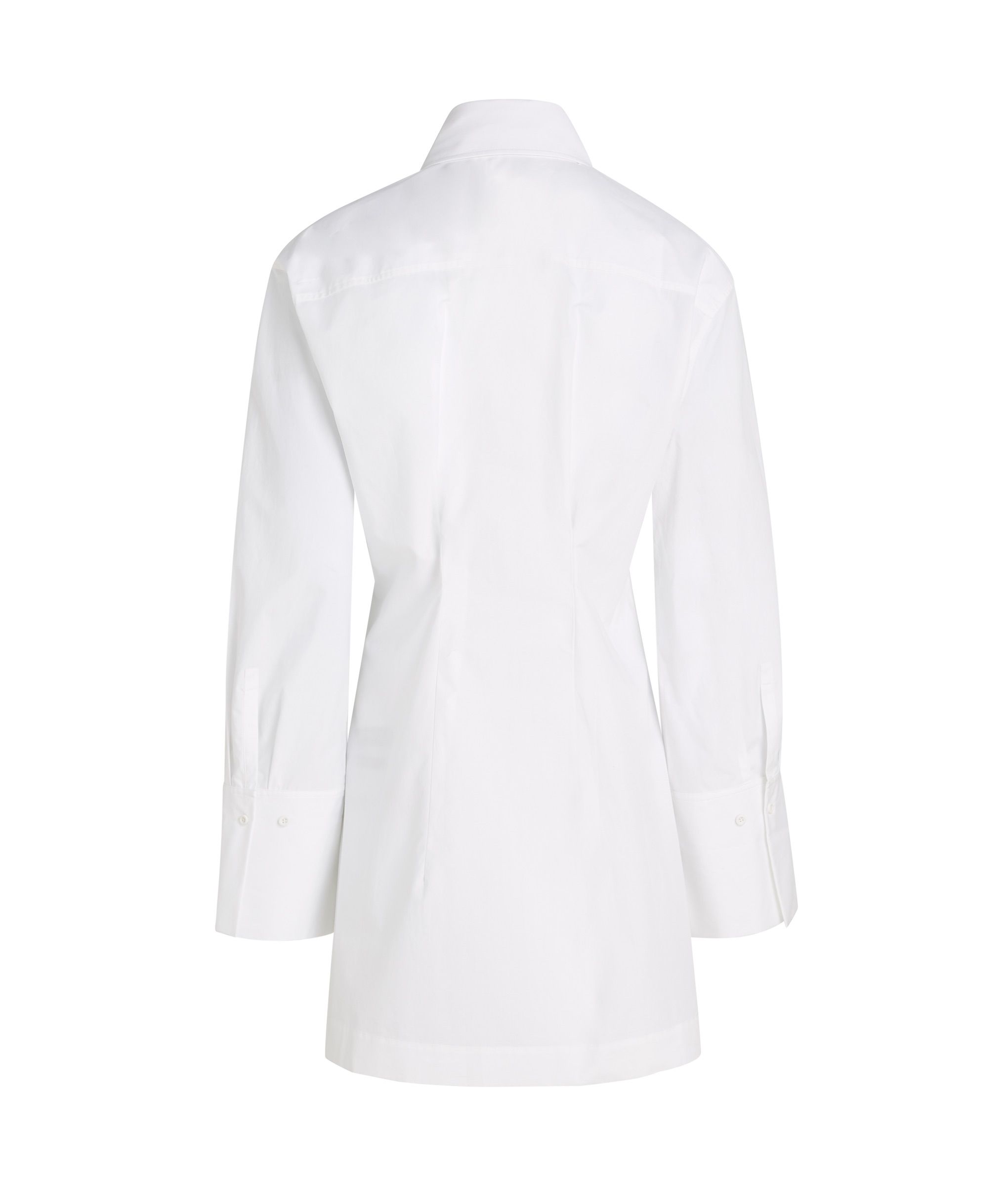 KLXAV POPLIN SHIRTDRESS WHITE 4