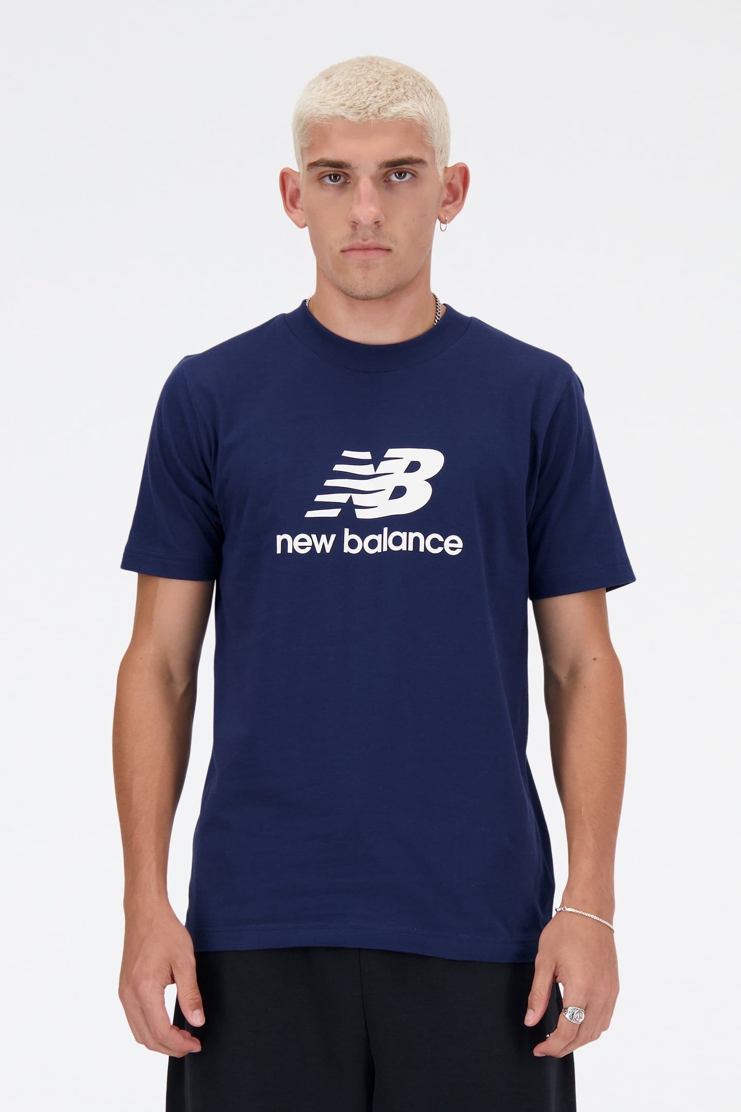 SPORT ESSENTIALS LOGO T-SHIRT NBNAVY 1