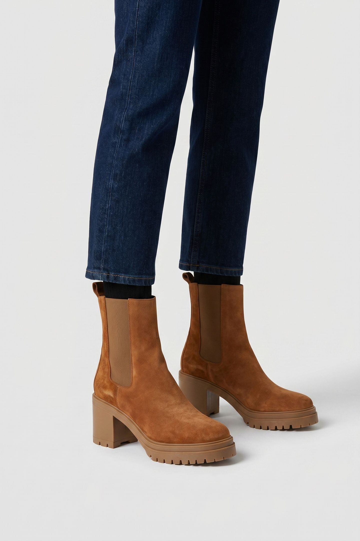 BOTTINES CLARE COGNAC 3