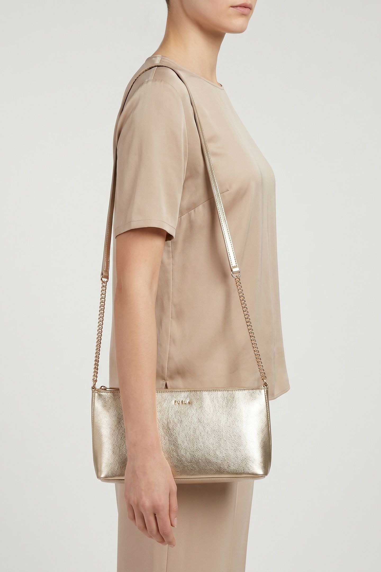 CLASSIC MINI CROSSBODY CHAMPAGNE 2