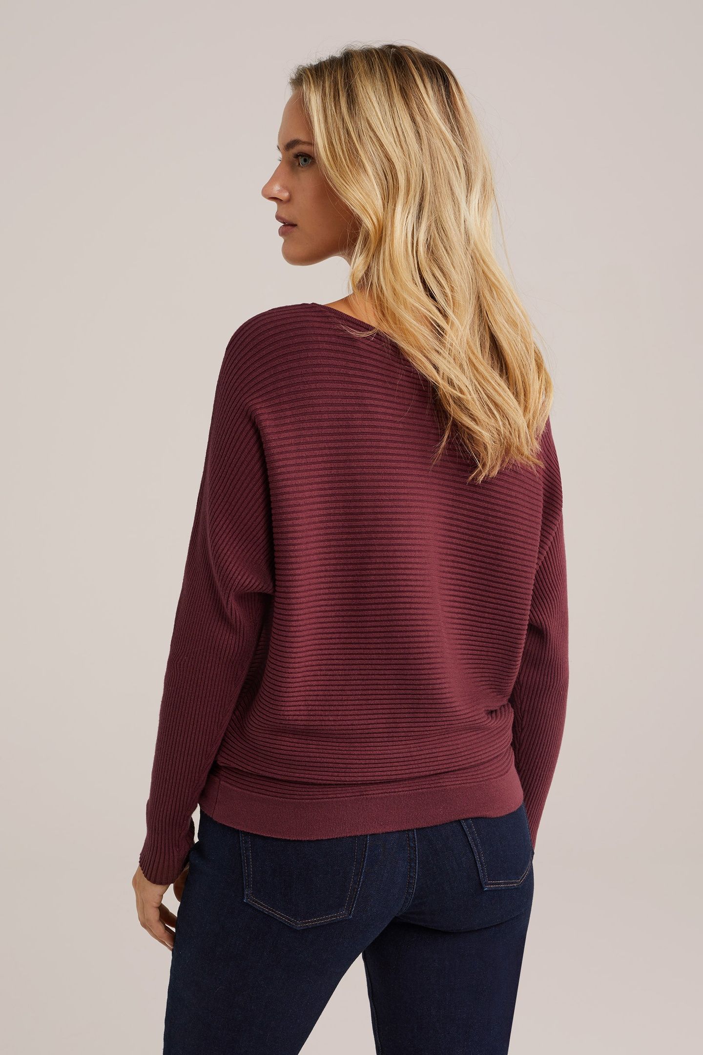 KNITTED PULLOVER VINTAGE RED 3