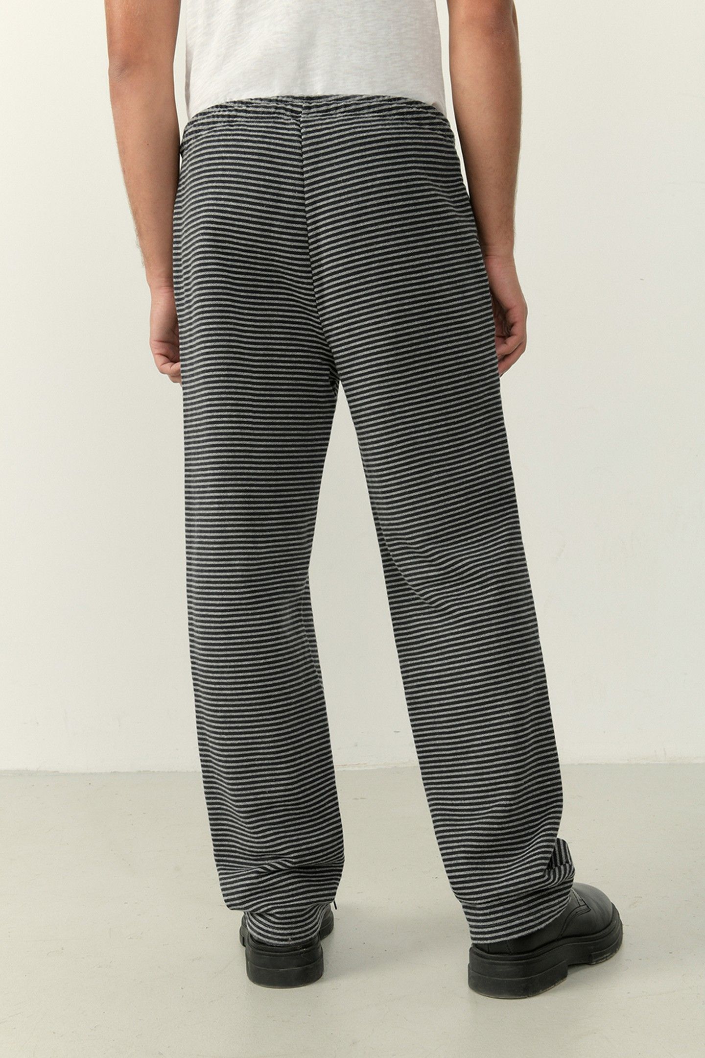 TUZBAY SWEAT PANTS CARBONE RAYE GRIS CHINE 2