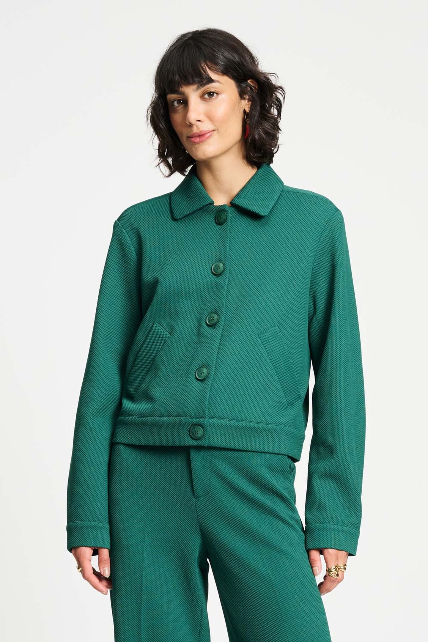 JACKET - IRIS PINE GREEN 3