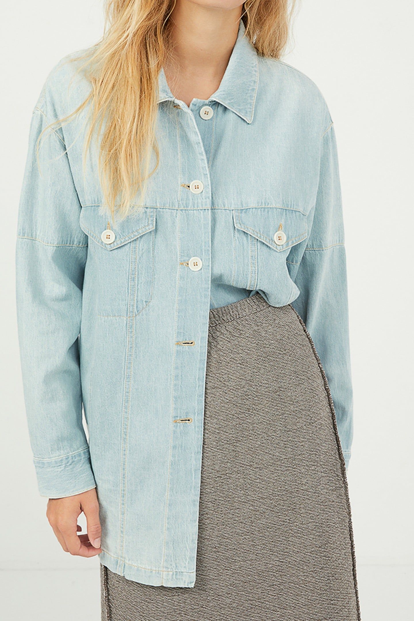 LAZYBIRD SHIRT DIRTY BLEACHED 1