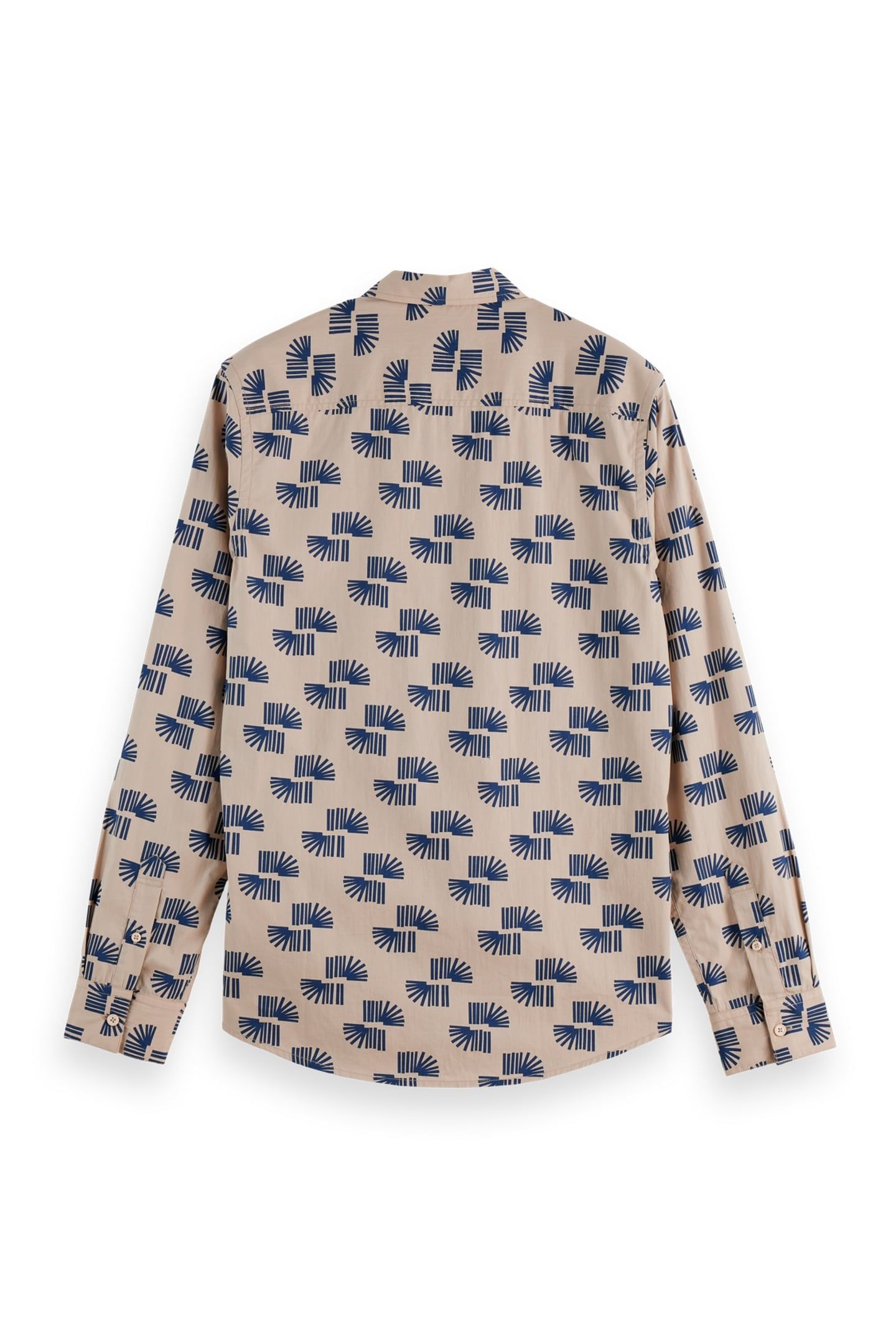 SLIM-FIT MICRO ALL-OVER PRINTED SHIRT ART DEPT RAYS DITSY PL 2