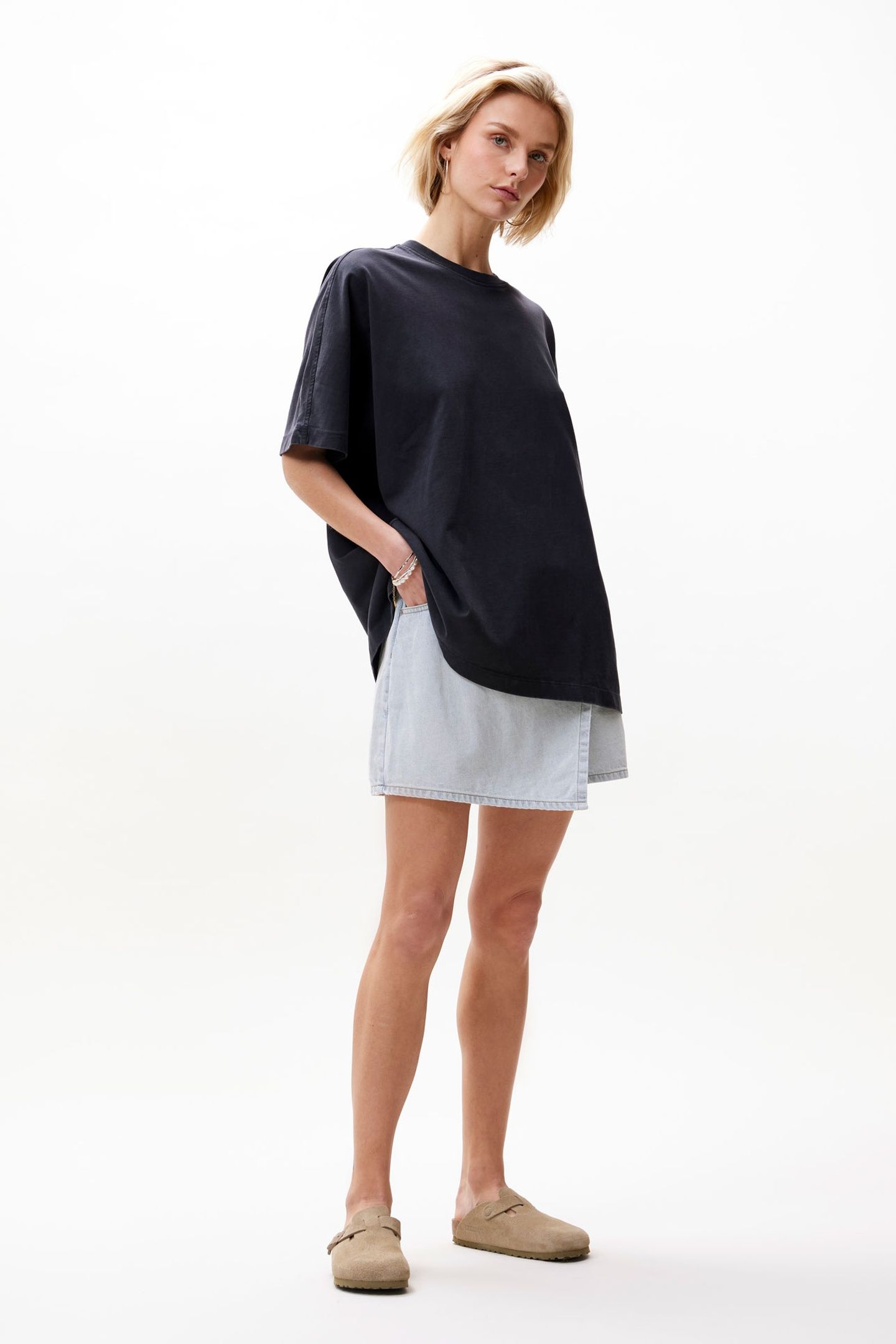 OVERSIZED TSHIRT DARK GREY 2