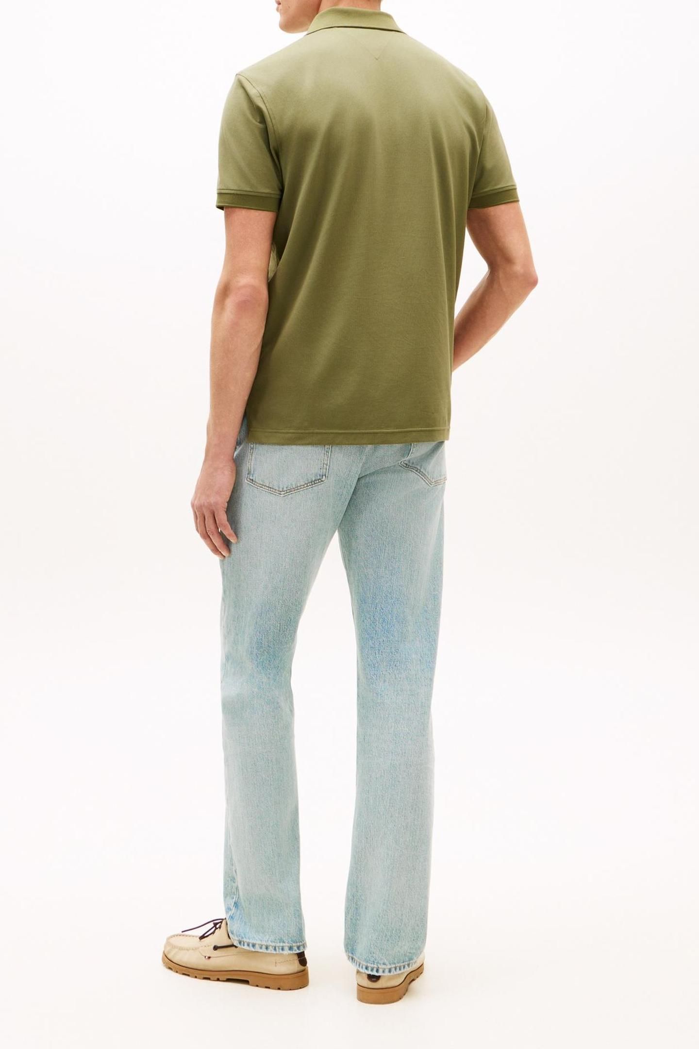 PERFORMANCE PIQUE POLO DARK ARTICHOKE 3