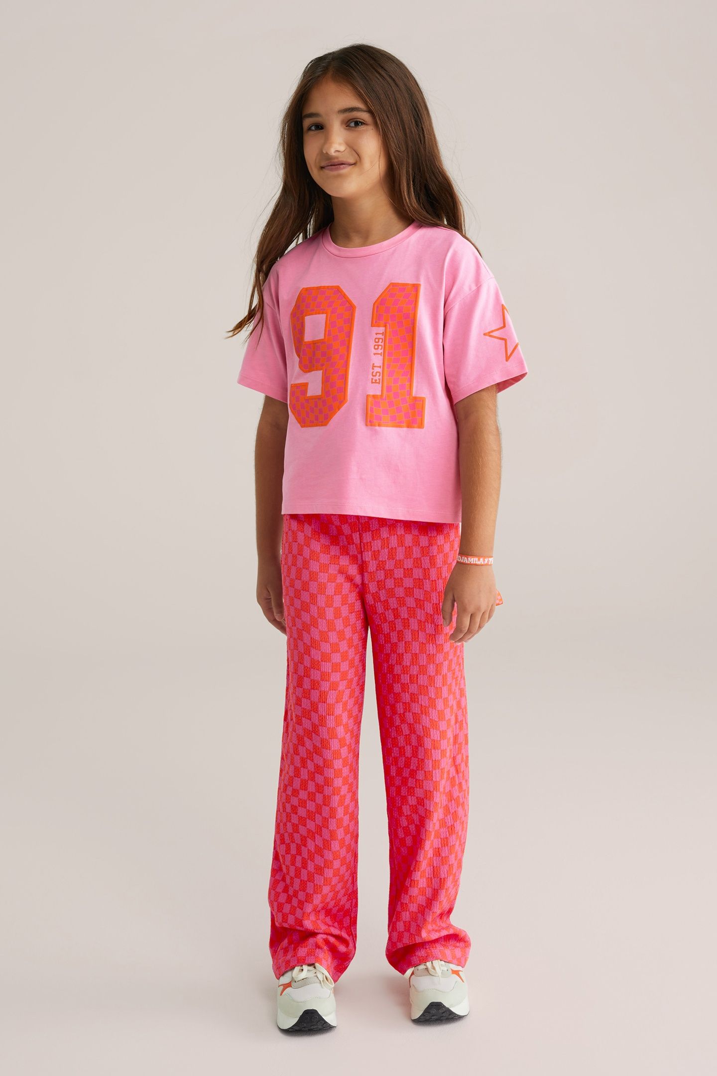 TROUSER BRIGHT PINK 2