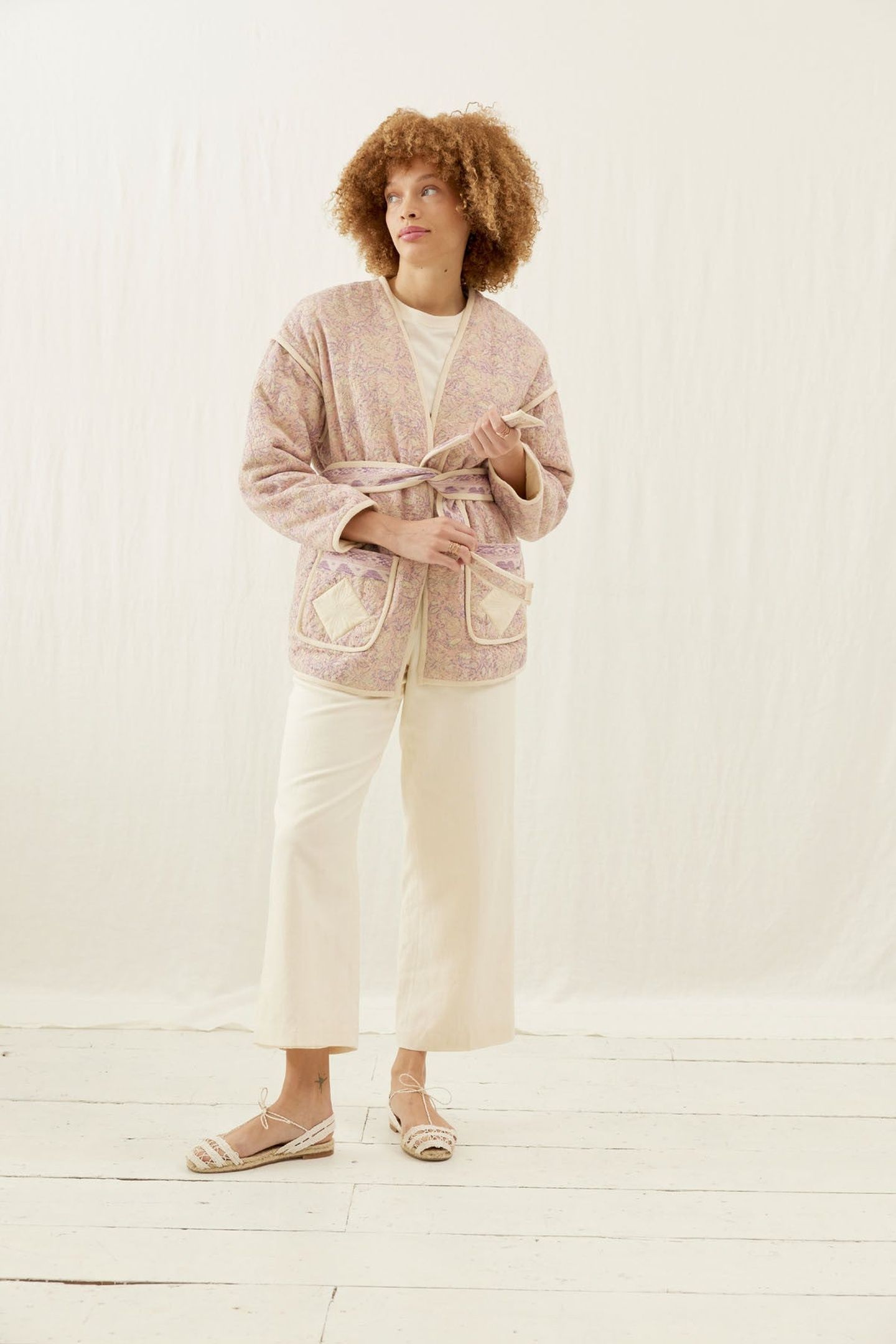 JACKET MARCEAU PINK DAISY GARDEN 2
