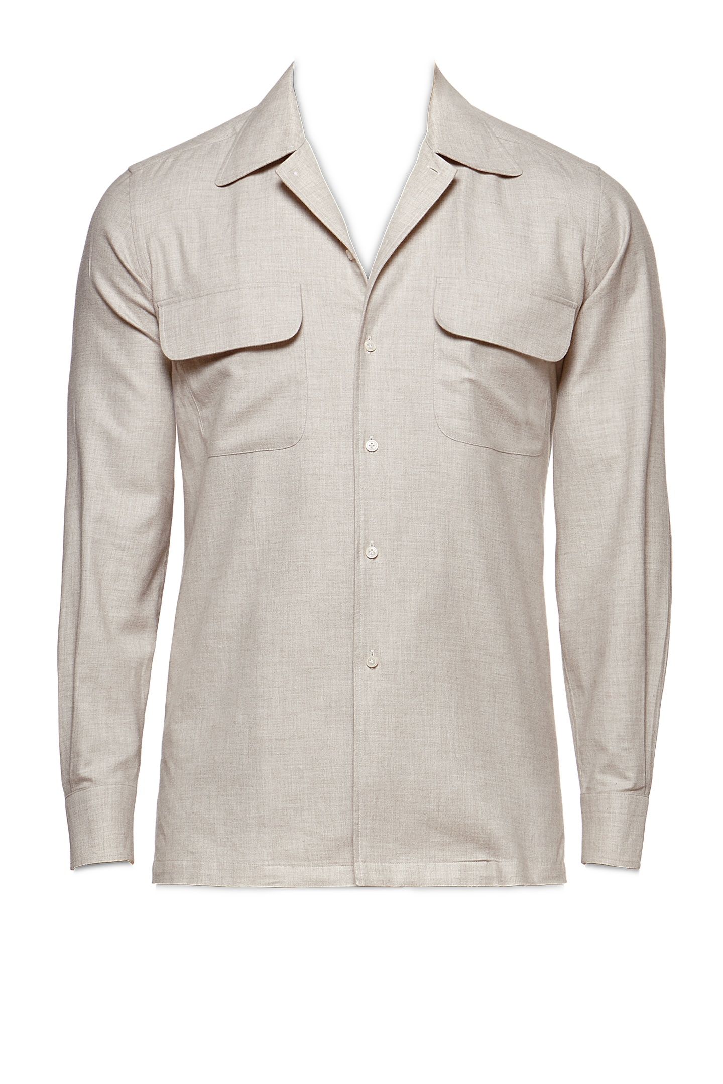 SAFARI FLANNEL CAMEL CASUAL SHIRTS SAND 7