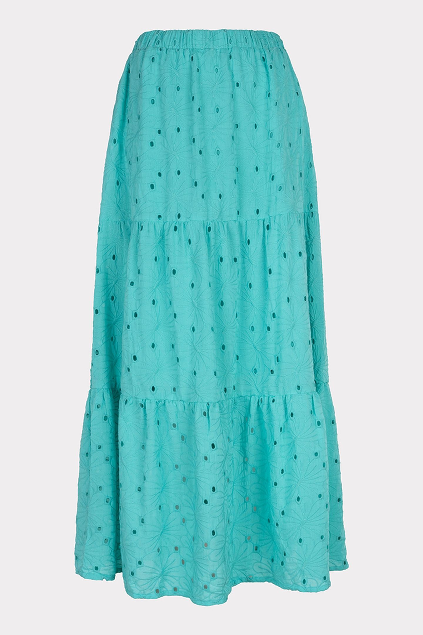 SKIRT LONG EMBROIDERY FLOWER LAGOON 5