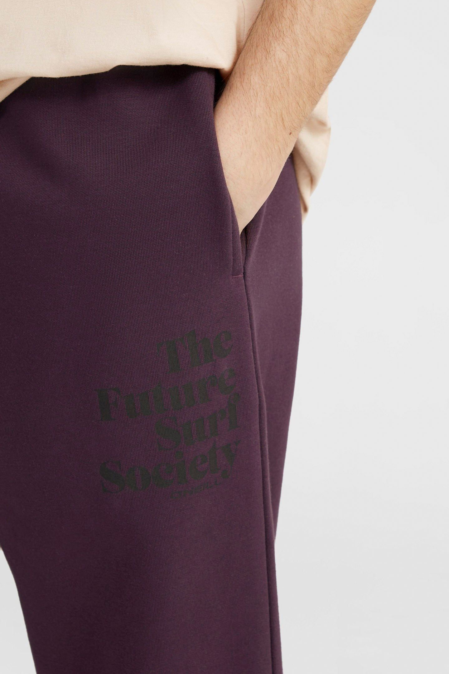 THE FUTURE SURF SOCIETY SWEATPANTS AUBERGINE 6