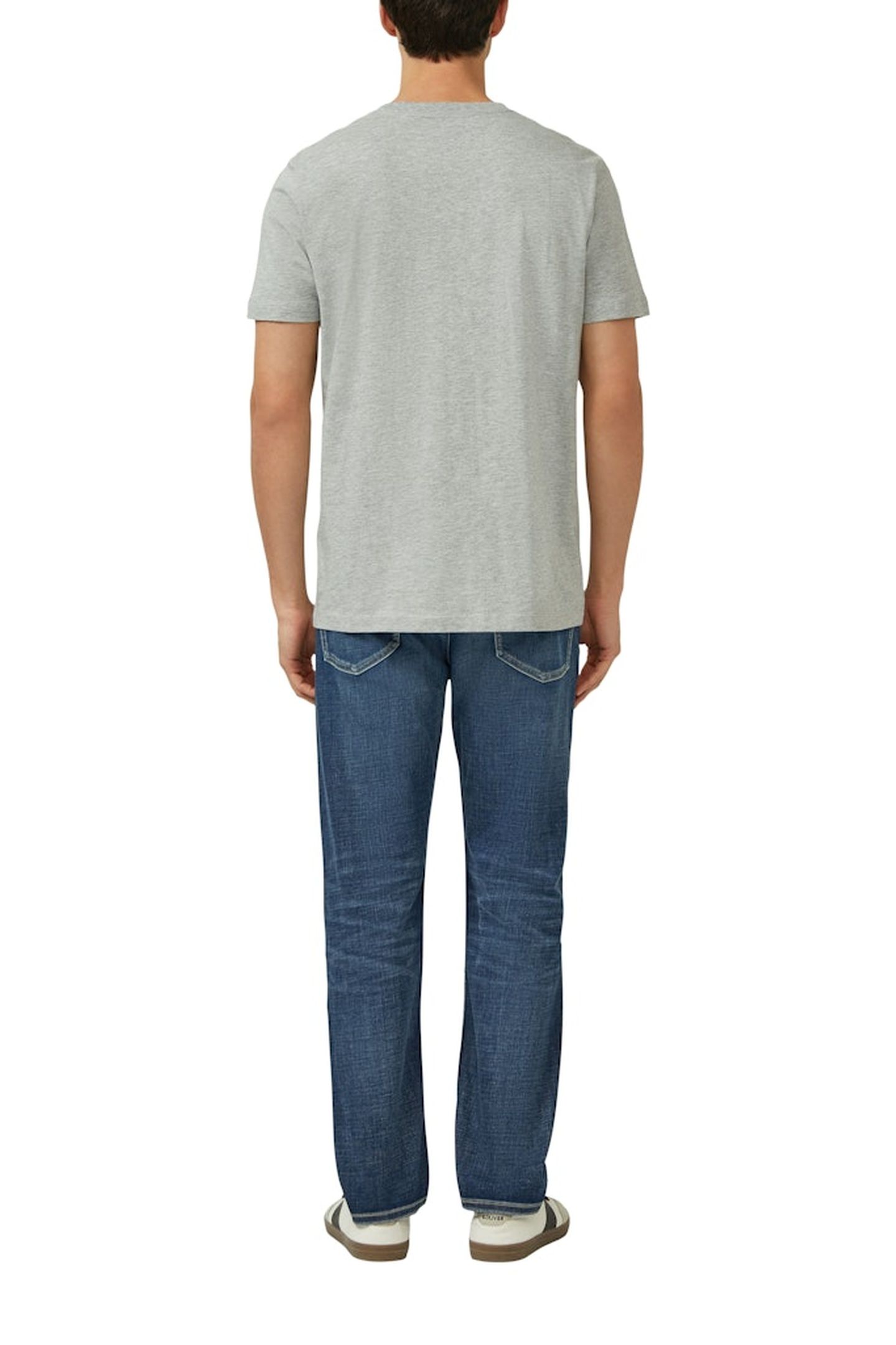 S.OLIVER T-SHIRTS GREY/BLACK 6