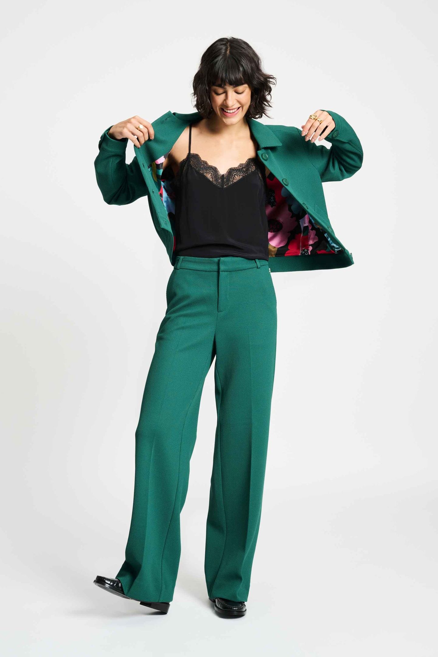 JACKET - IRIS PINE GREEN 1