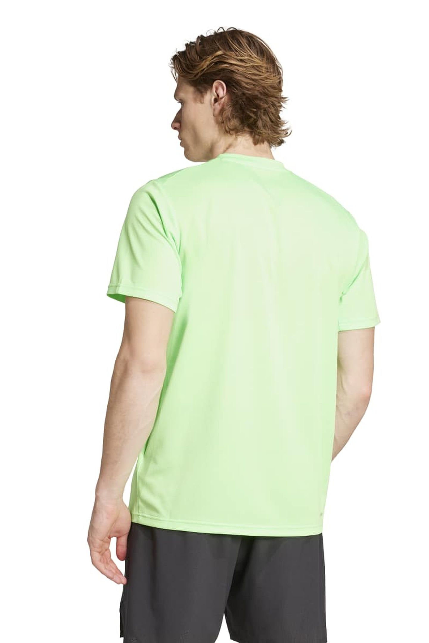UNISEX PERFORMANCE TRAIN ESSENTIALS TRAINING T-SHIRT LIME BU 4