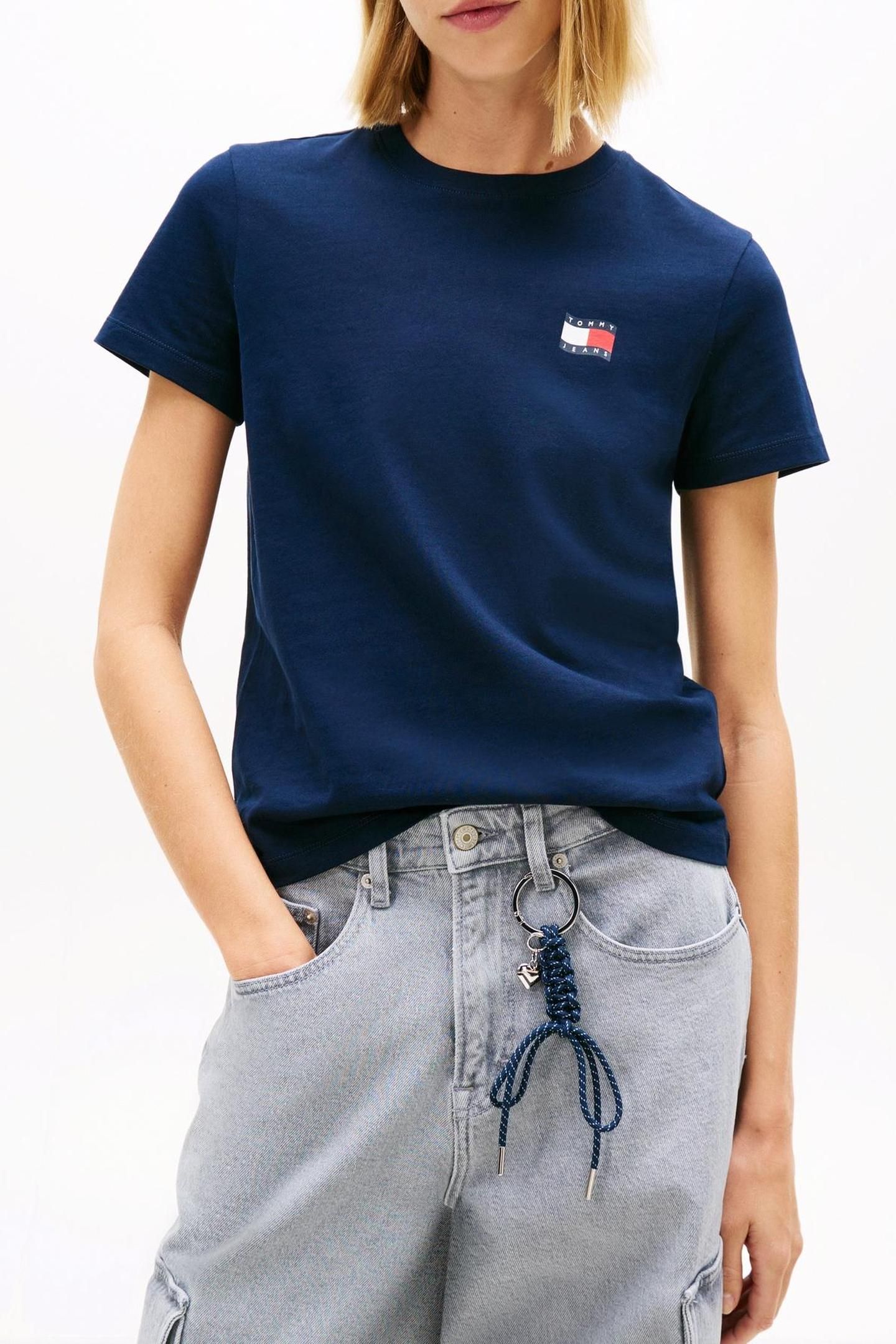 TJW REGULAR WAVY FLAG SS T-SHIRT DARK NIGHT NAVY 1