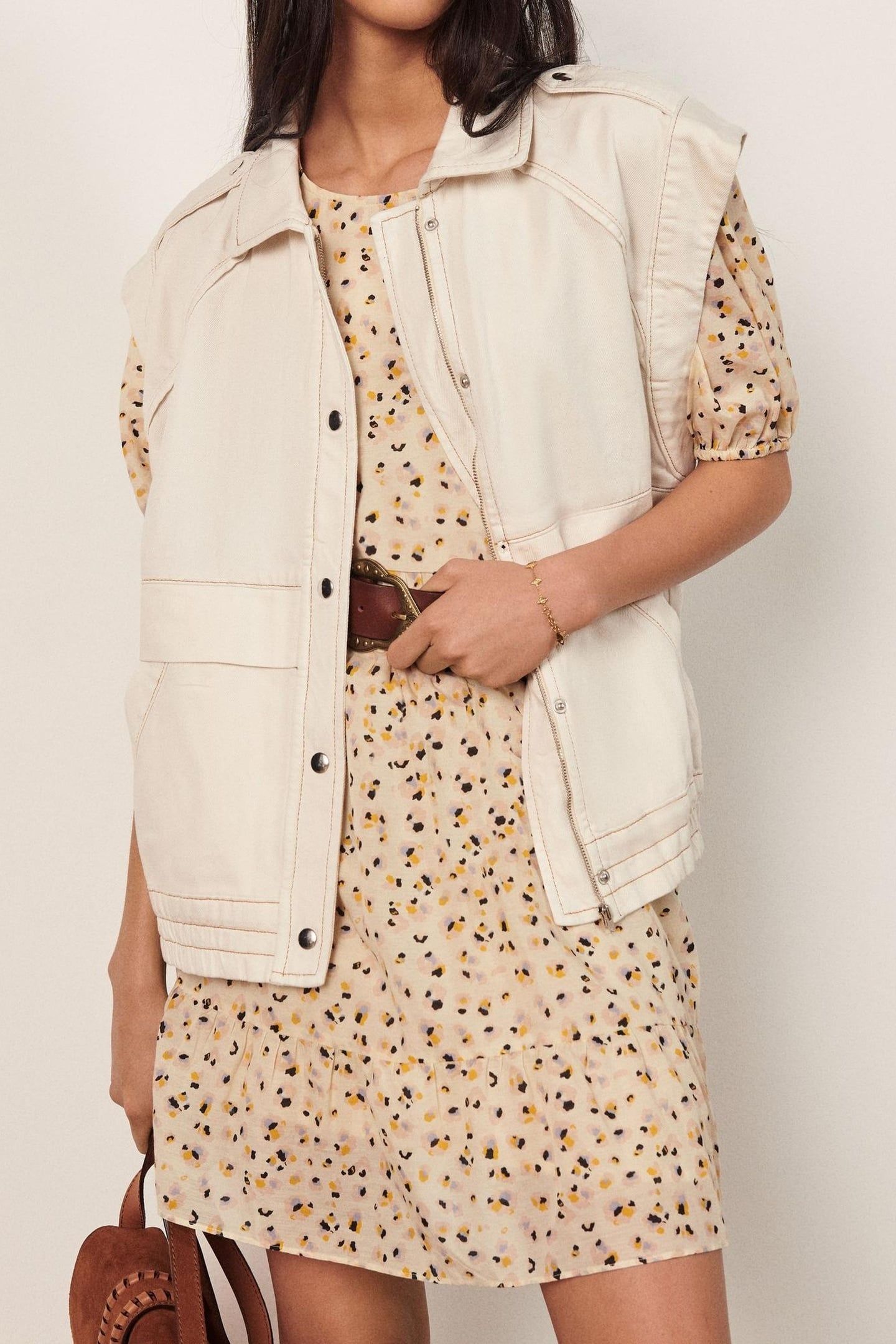 ROBE BETH ECRU 3