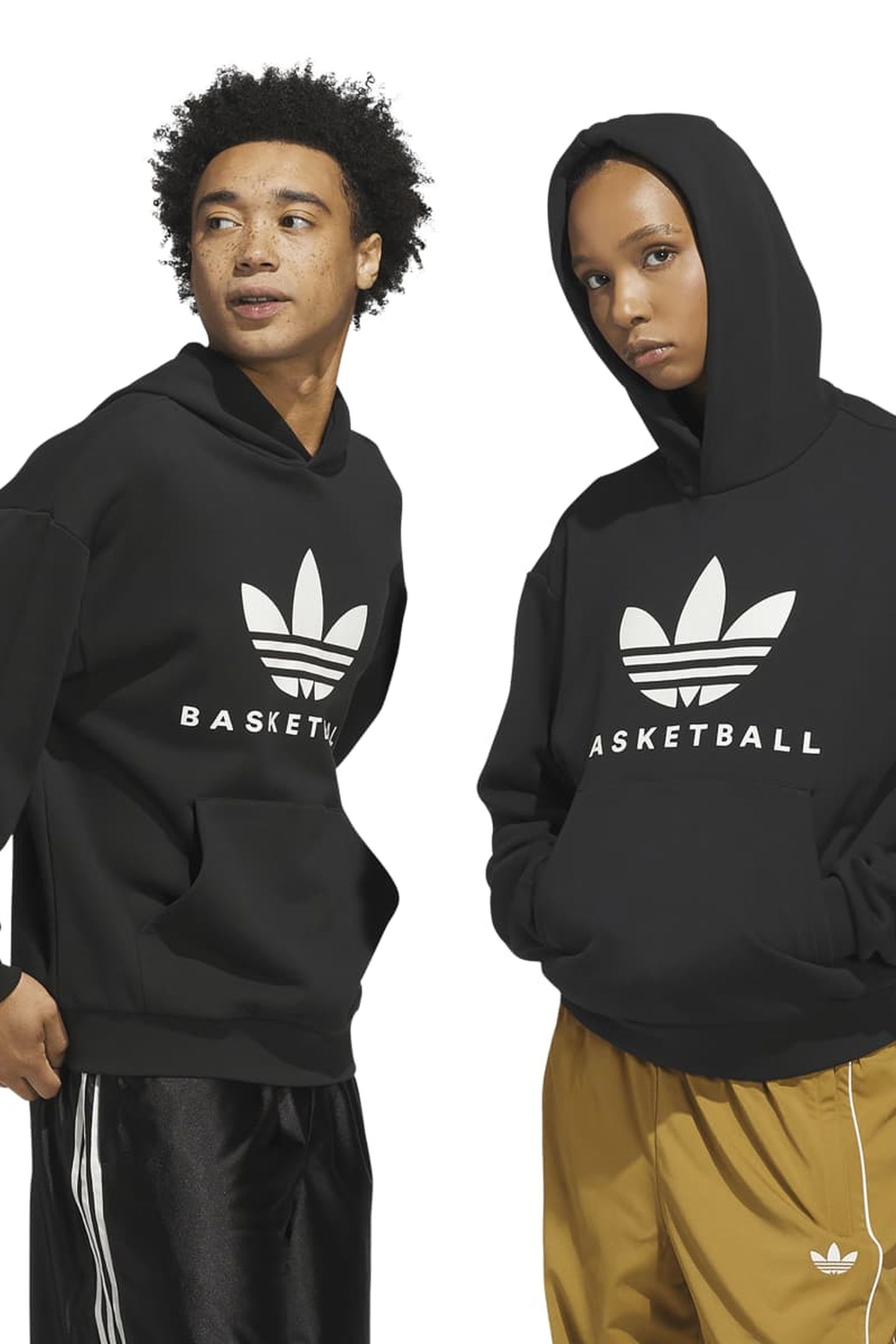UNISEX ORIGINALS ORIGINALS BASKETBALL HOODIE BLACK 1