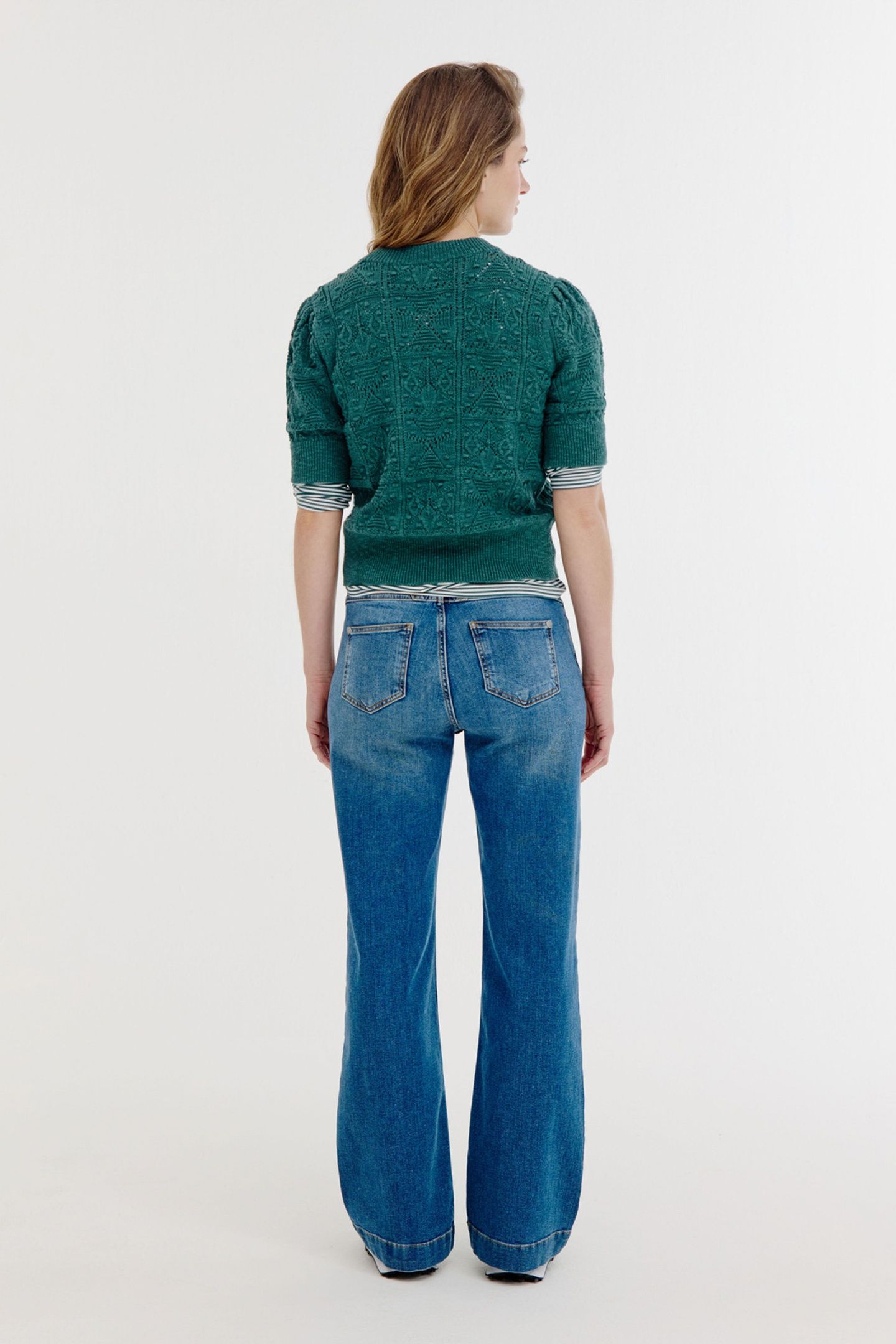 BRAM PANTS MID BLUE JEANS 4