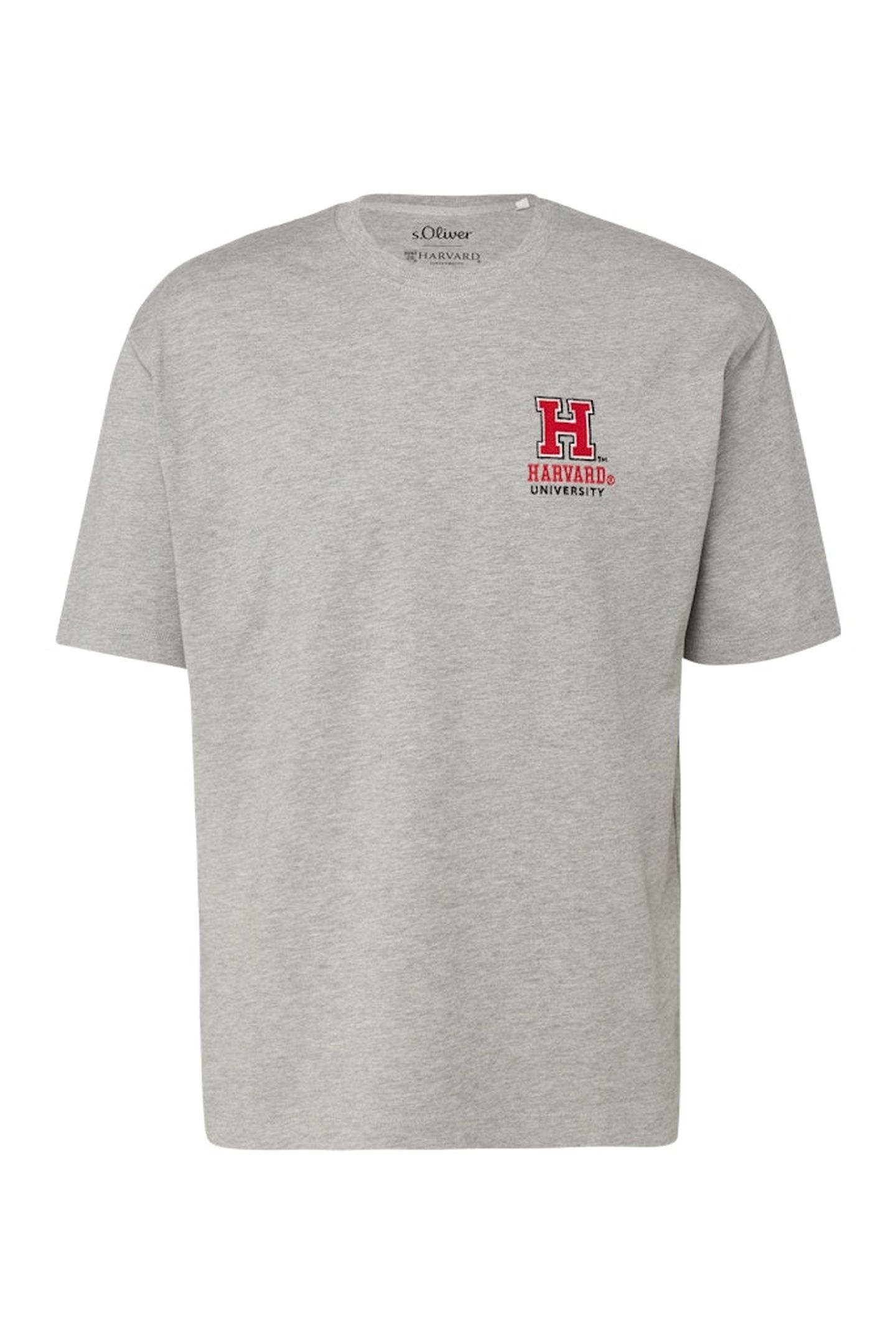 S.OLIVER T-SHIRTS GREY/BLACK 8