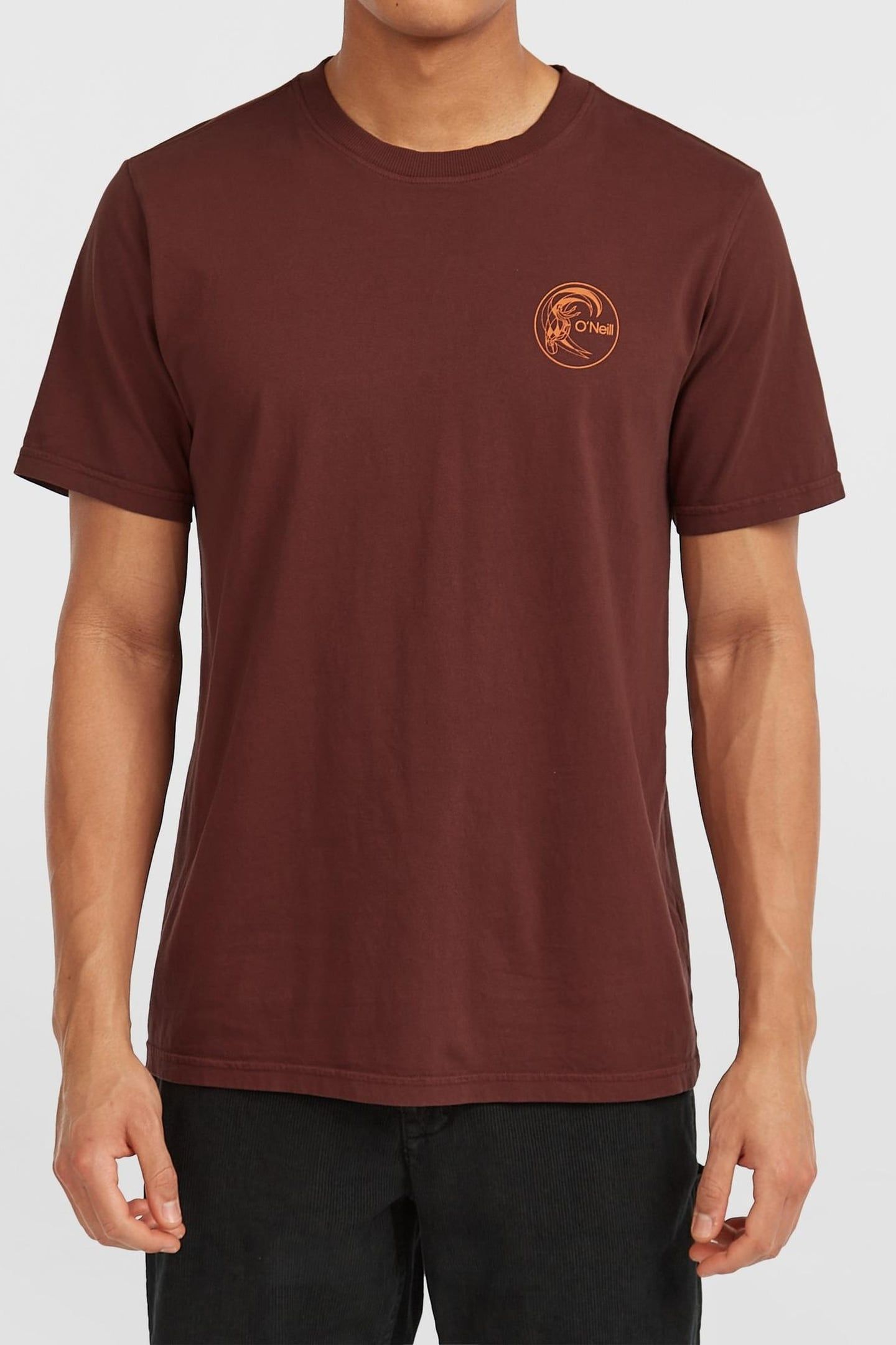 O'RIGINALS RETRO BACK PRINT T-SHIRT HAZEL SPICE 1