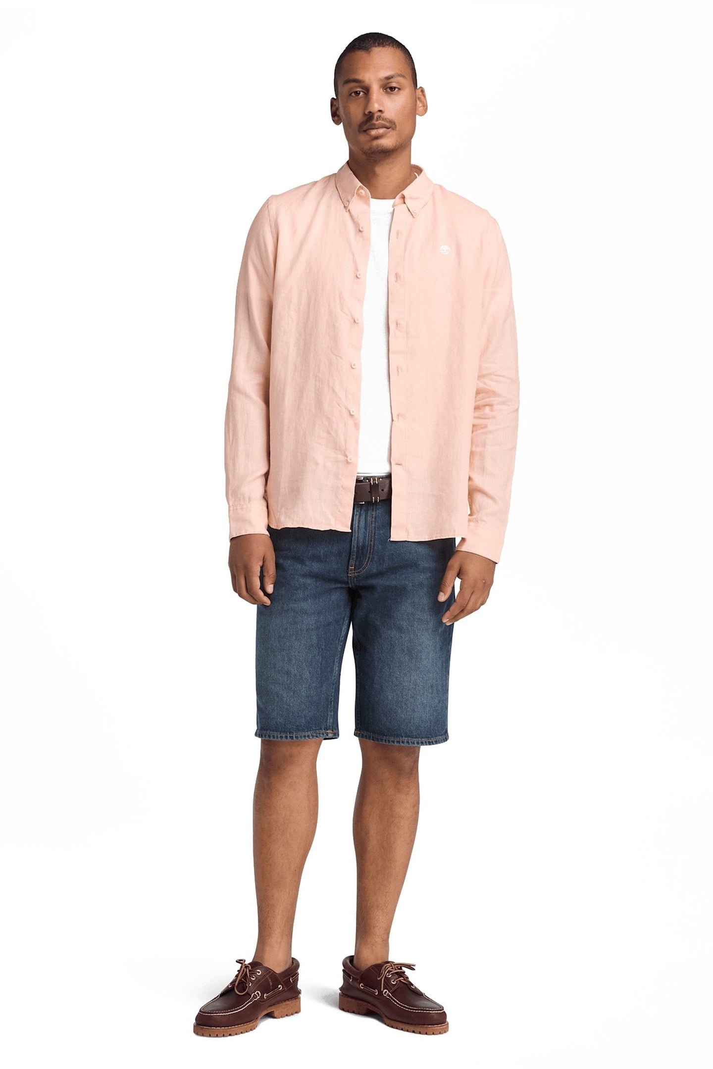 LINEN SHIRT TROPIC PEACH 1