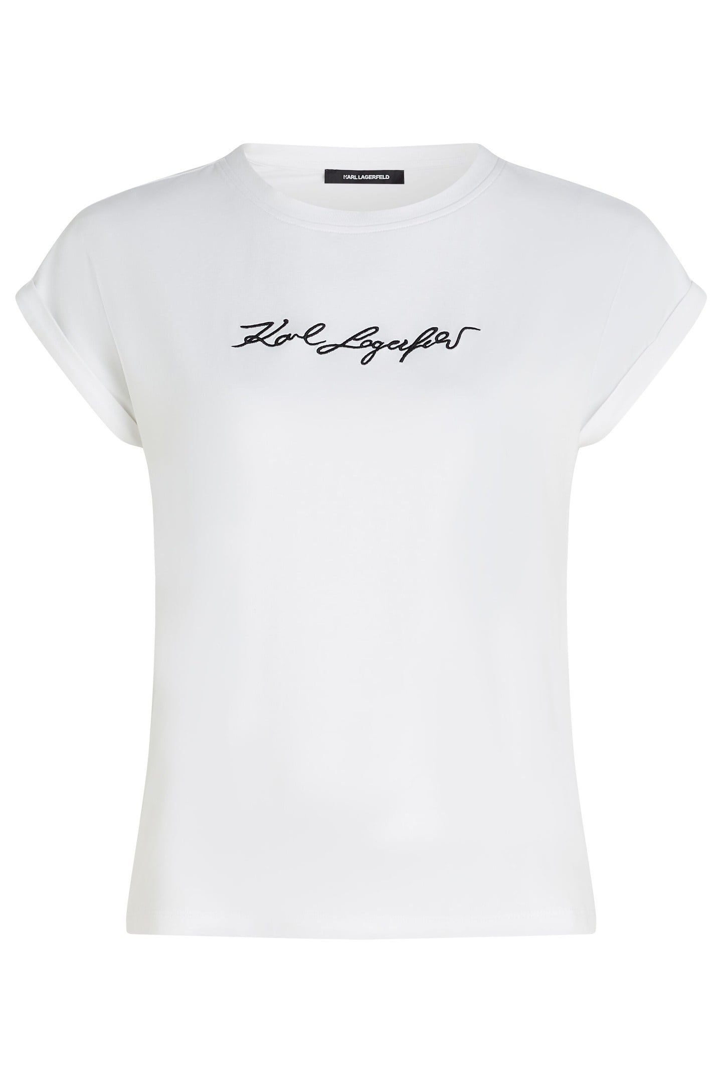 SLEEVELESS SIGNATURE T-SHIRT WHITE 1