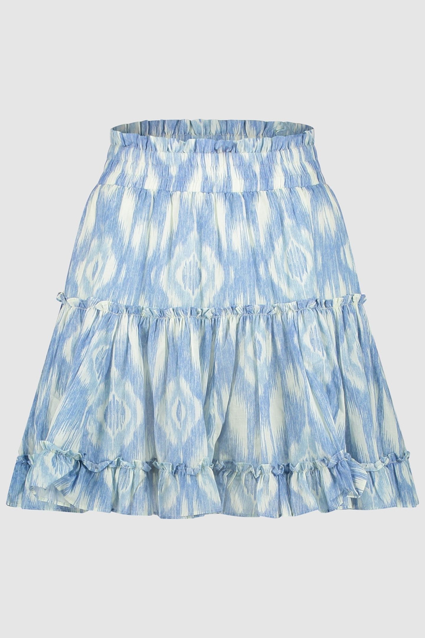 ROCKY SKIRT INDIGO BATIK 1