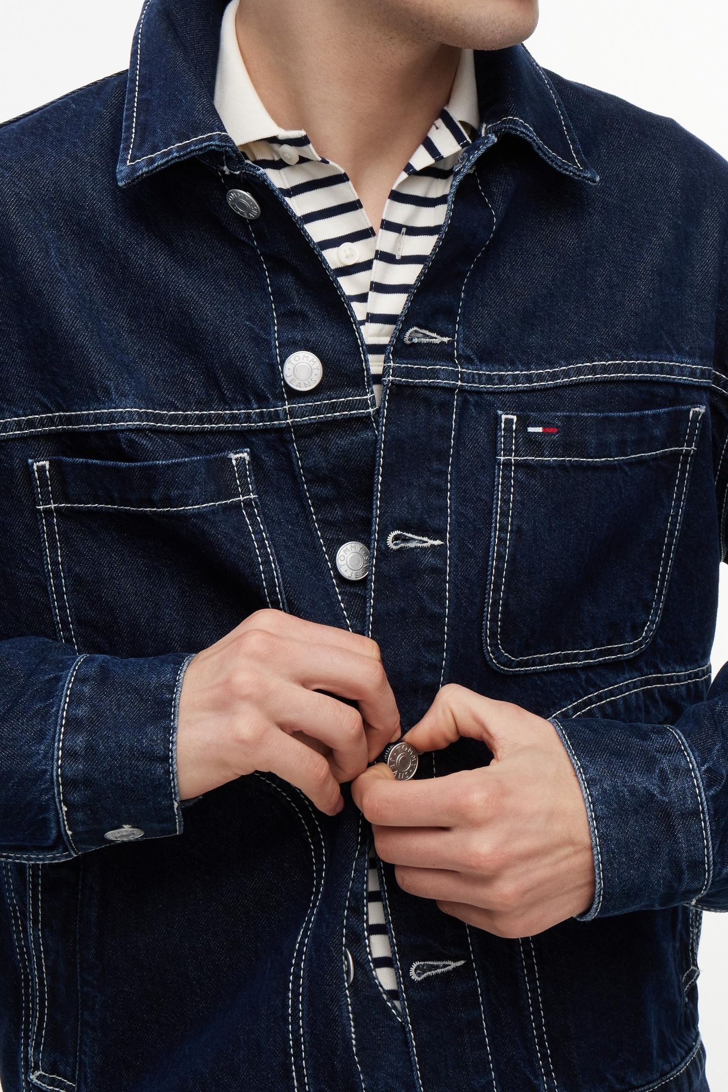RELAXED RANCH JACKET DENIM DARK 6