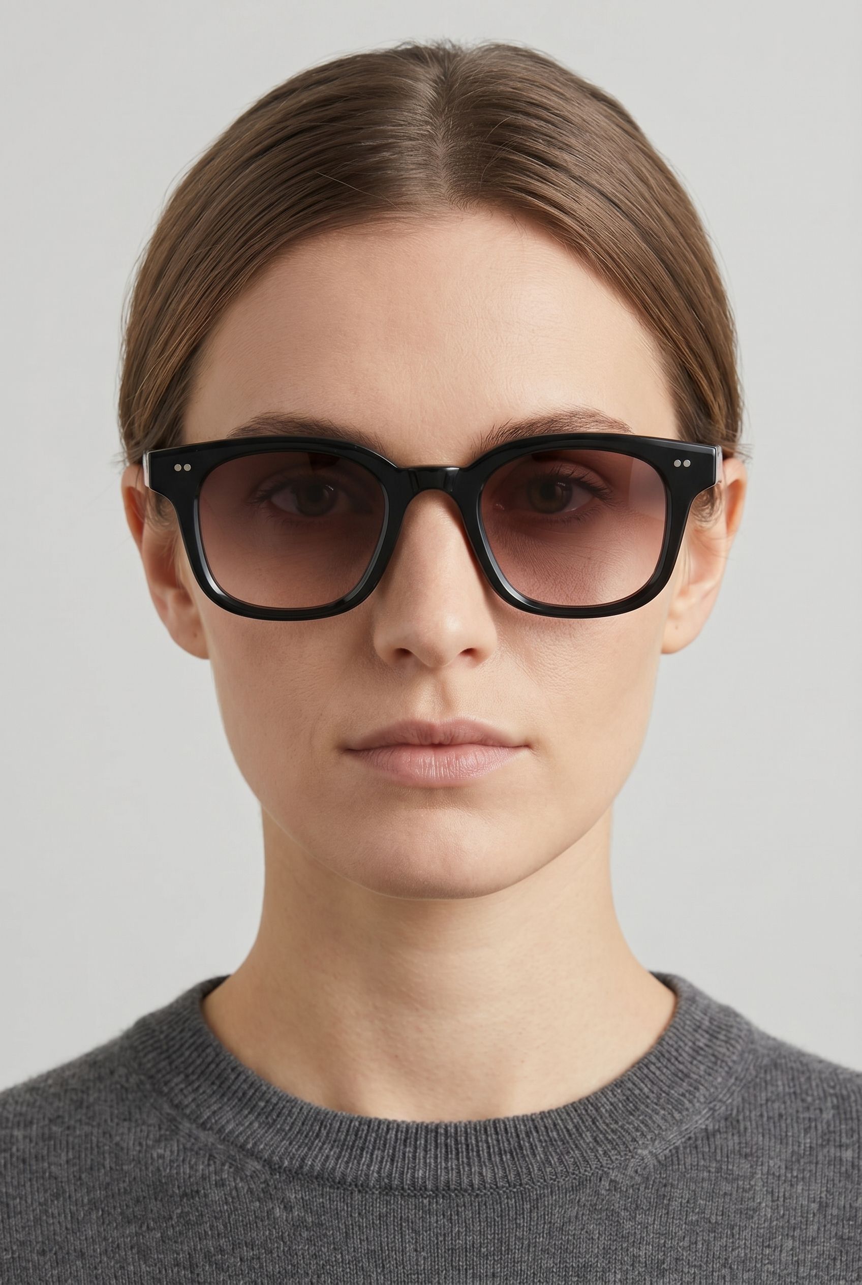 UNISEX 02.3 LAB LENS - BLACK / RED GRADIENT 1
